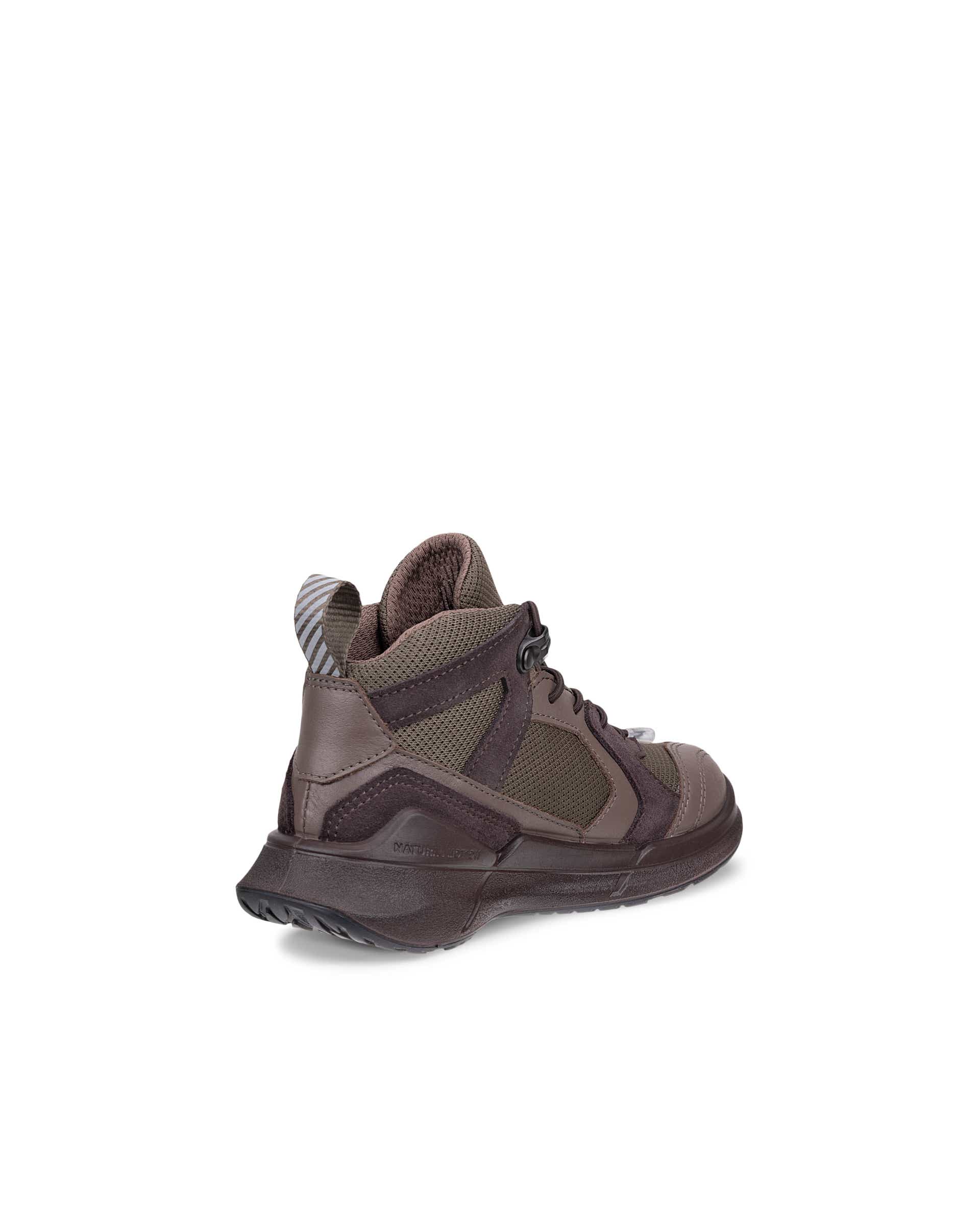 ECCO® BIOM 2.2 K Kinder Halbhoher Stiefel aus Textil - Braun - Back