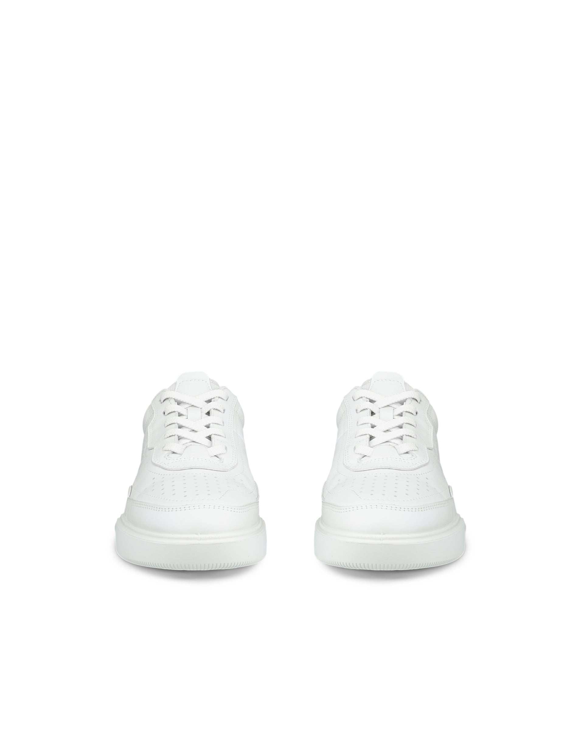 Dámske kožené tenisky ECCO® Street Court - Biela - Front pair