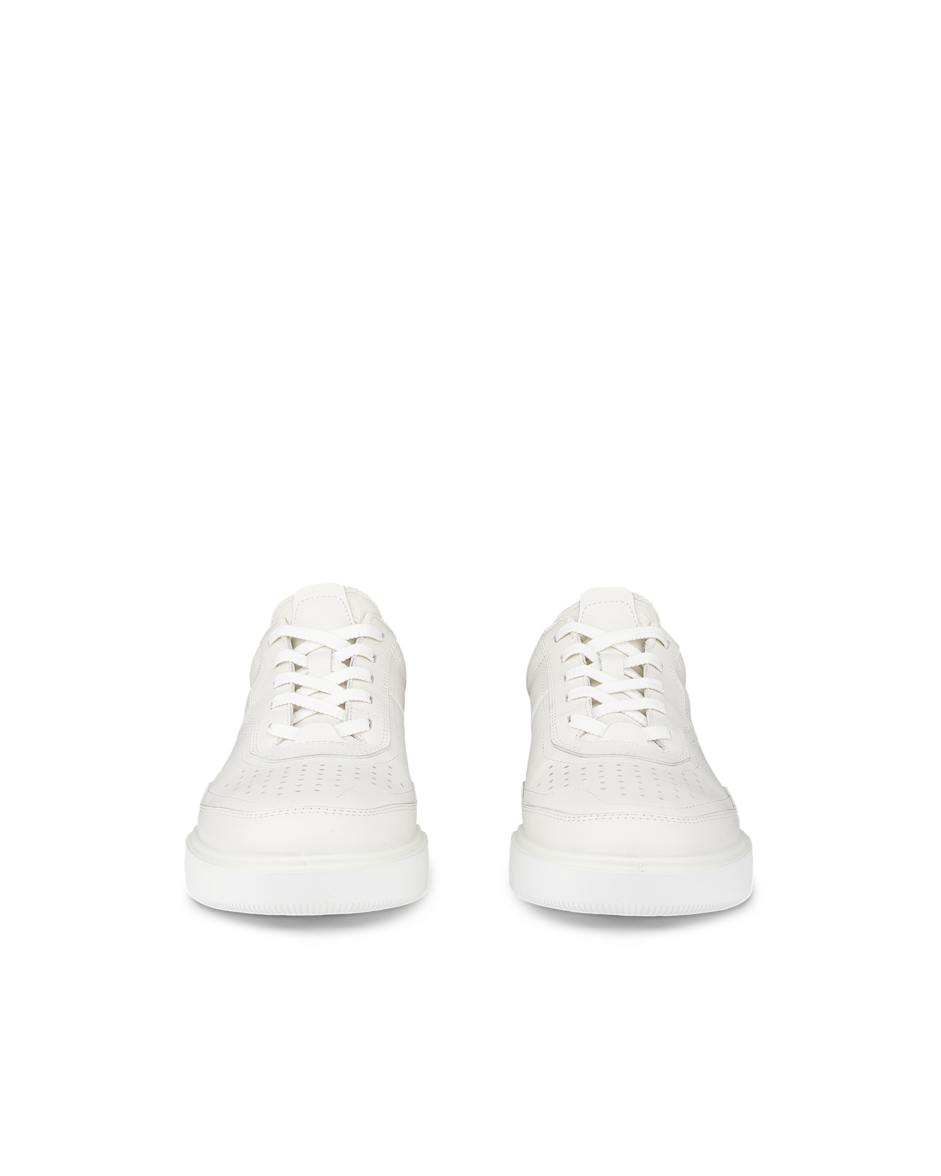 ECCO STREET COURT WOMEN'S SNEAKER - White - Front pair