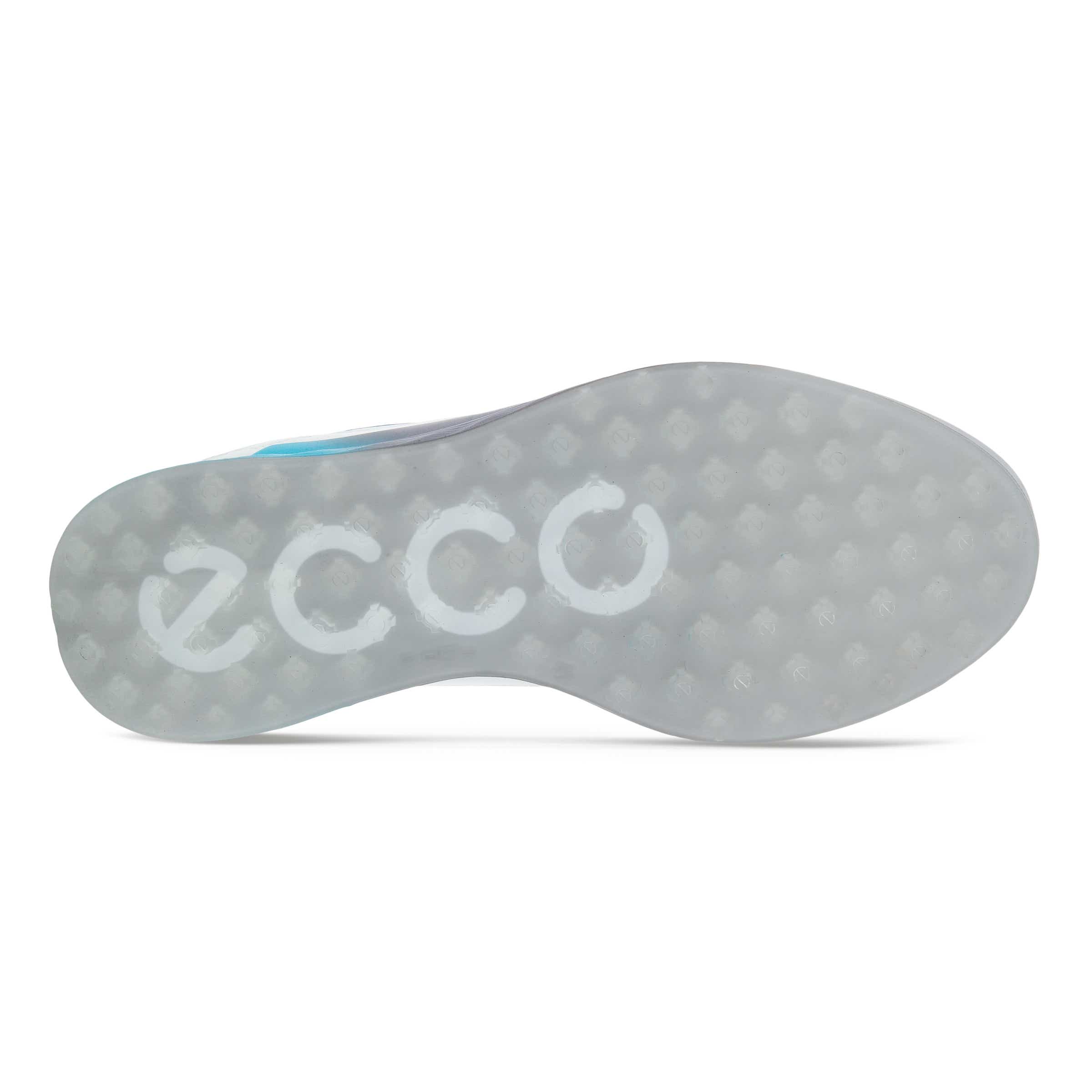 Men's ECCO® Golf S-Three Leather Gore-Tex Shoe - White - Sole