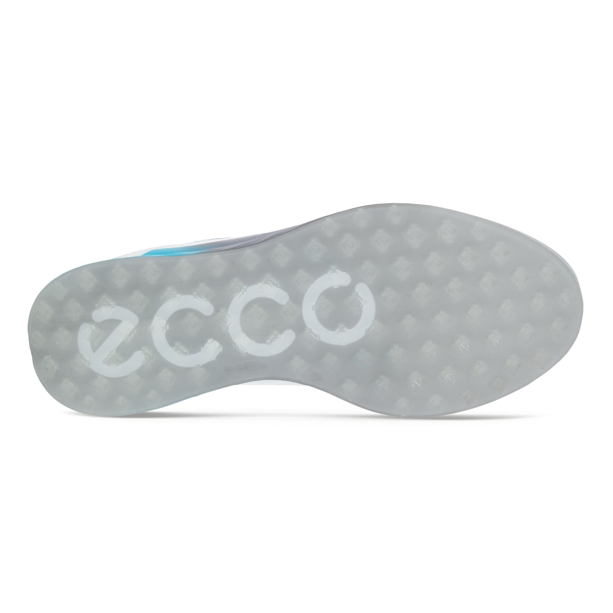 Men's ECCO® Golf S-Three Leather Gore-Tex Shoe - White - Sole