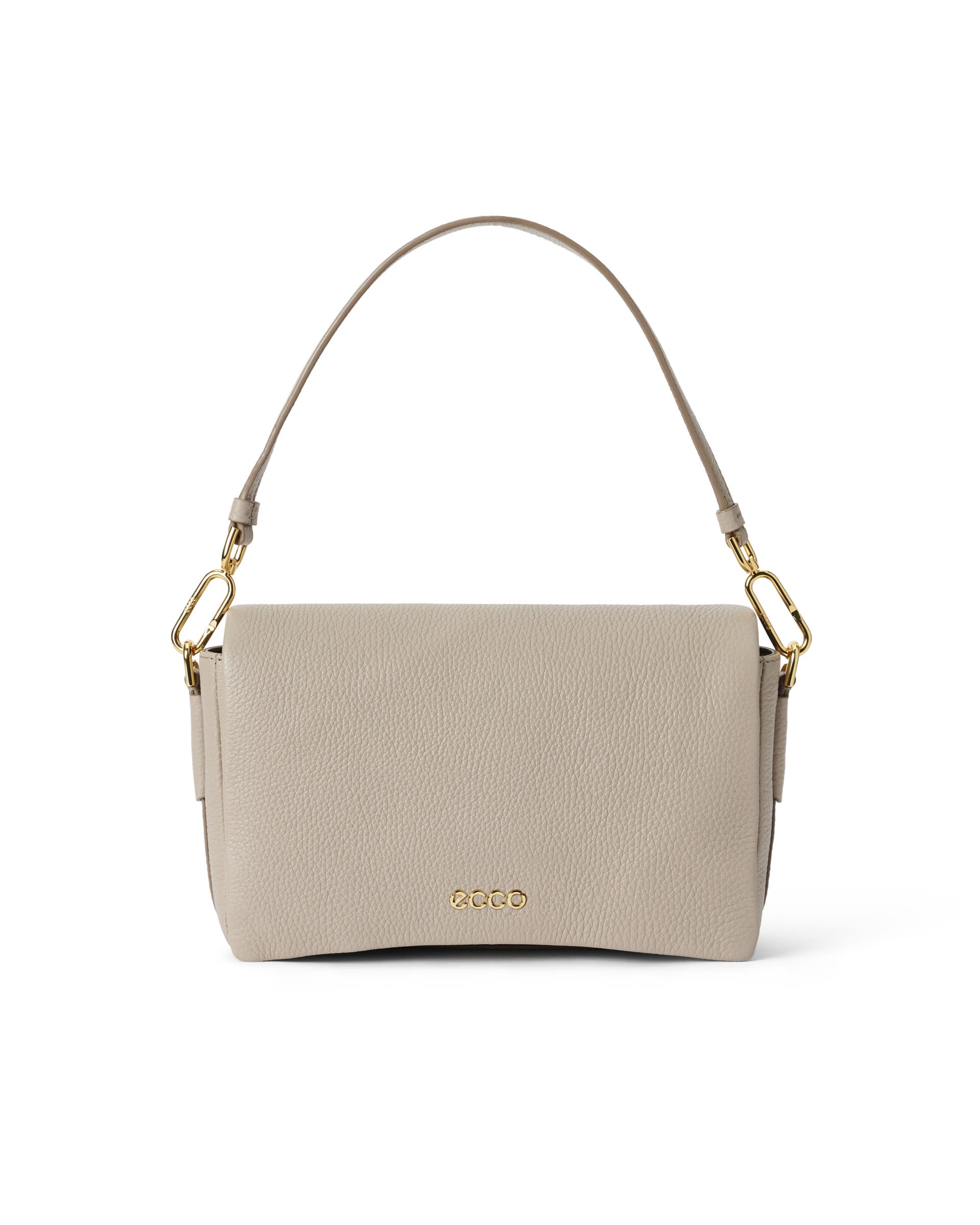 Bolso bandolera de piel ECCO® Pinch - Beige - Main
