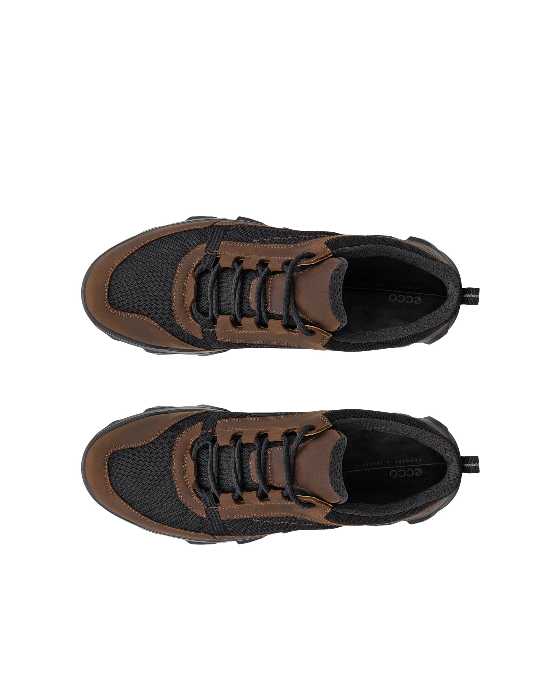 Men's ECCO® MX Nubuck Outdoor Waterproof Shoe - Brown - Outside