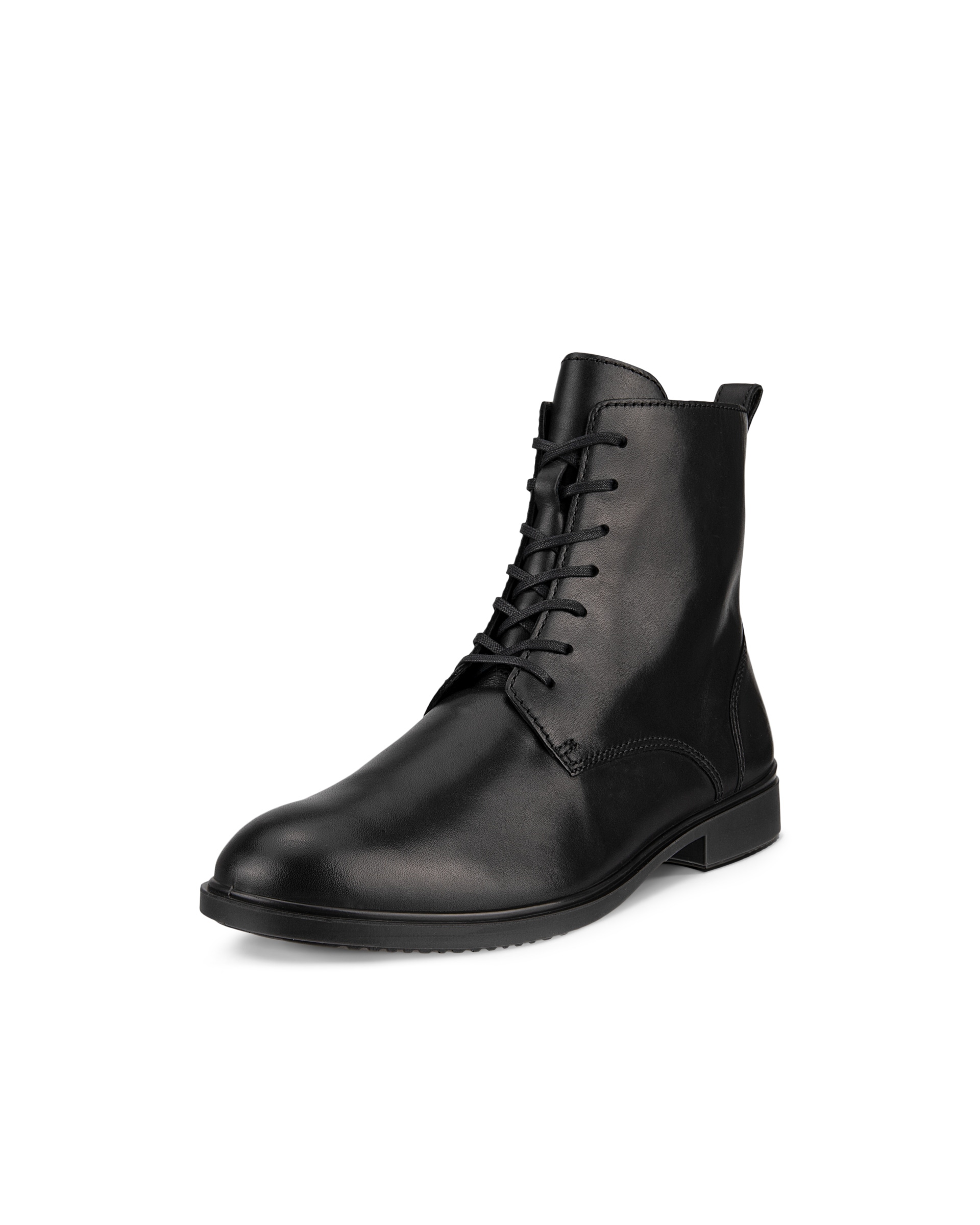 ECCO® Dress Classic 15 Dames leren veterlaars - Zwart - Main