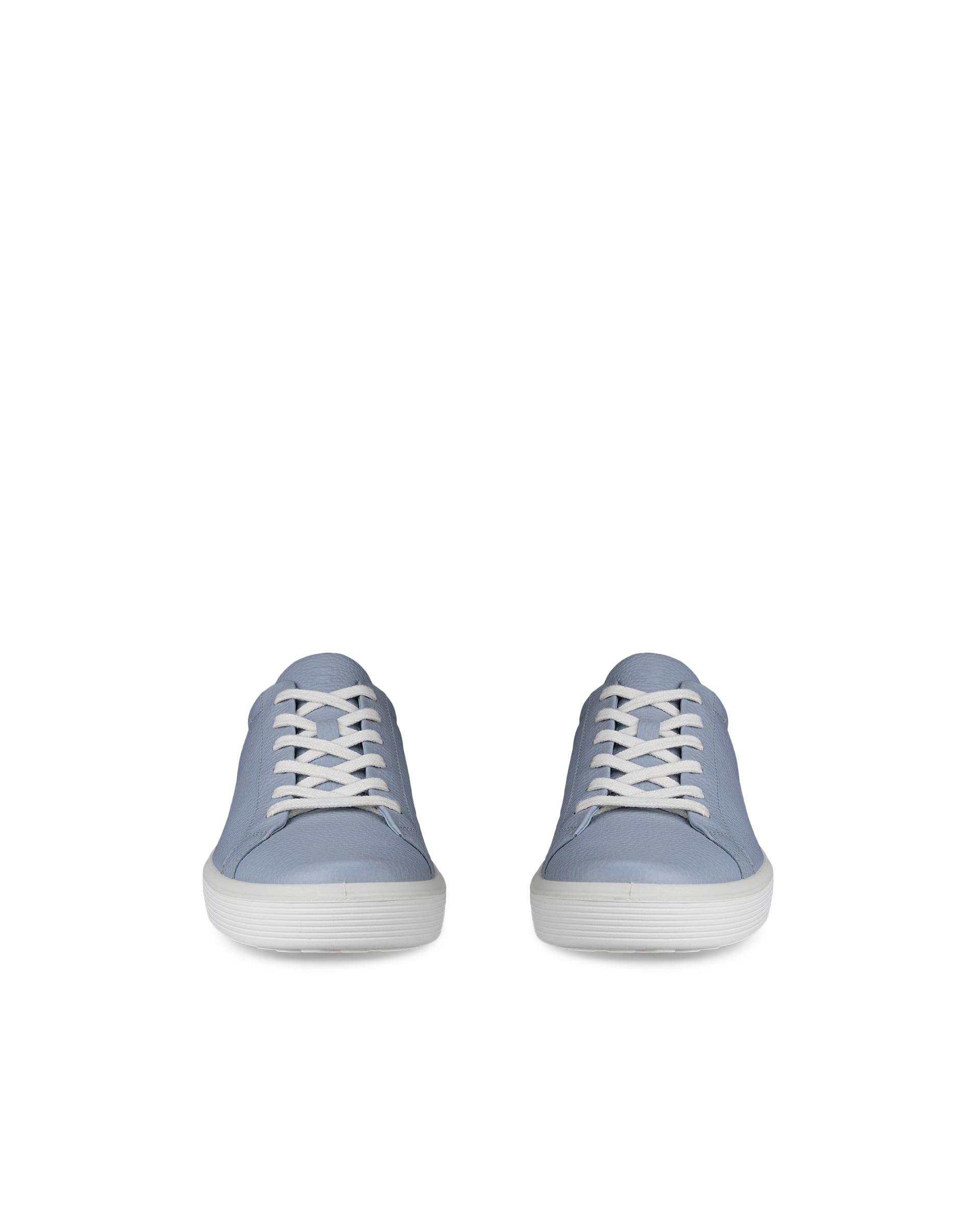 Men's ECCO® Soft 60 Leather Sneaker - Blue - Front pair