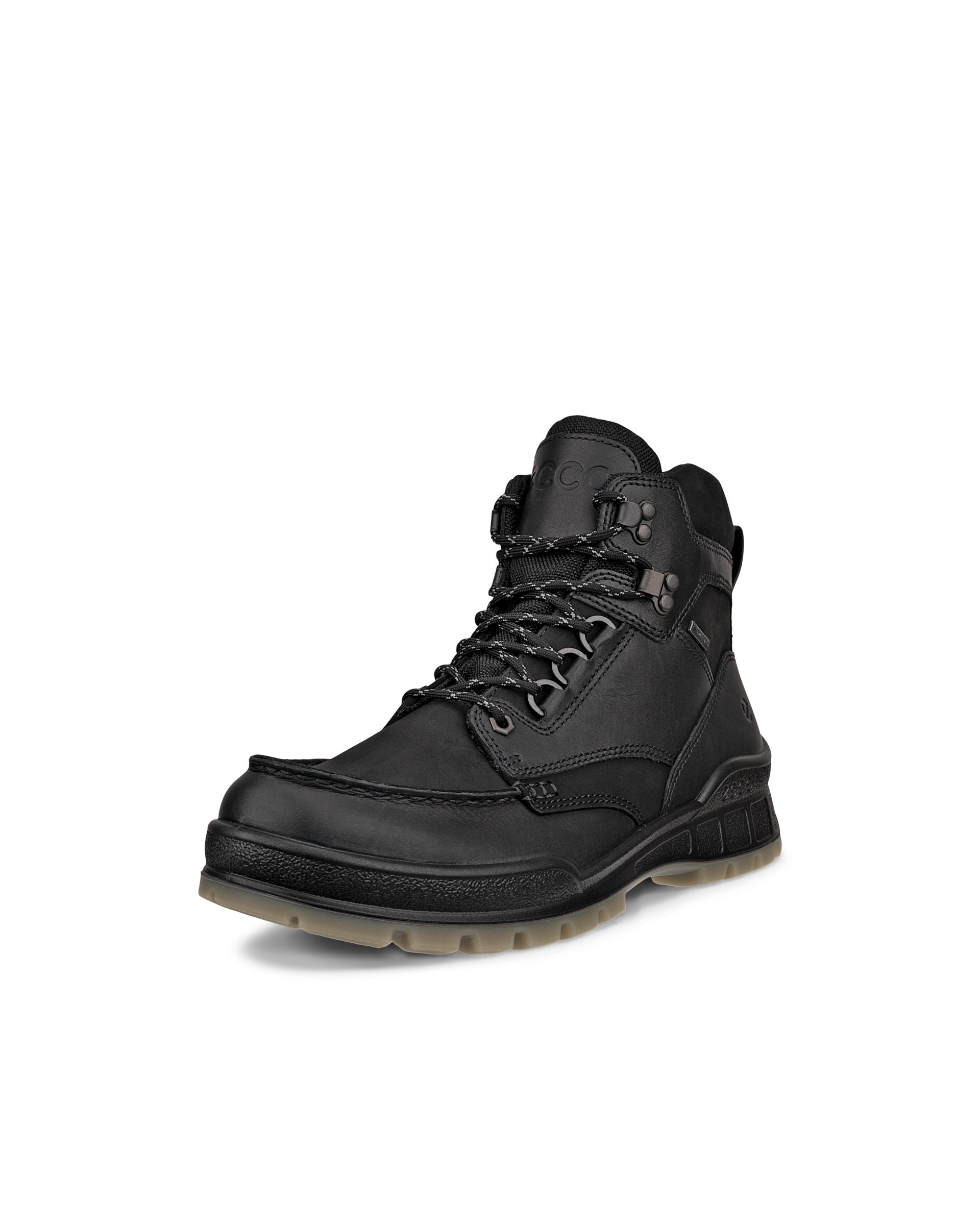 ECCO® TRACK 25 muške srednje kožne čizme Gore-Tex za boravak na otvorenom - Crna - Main