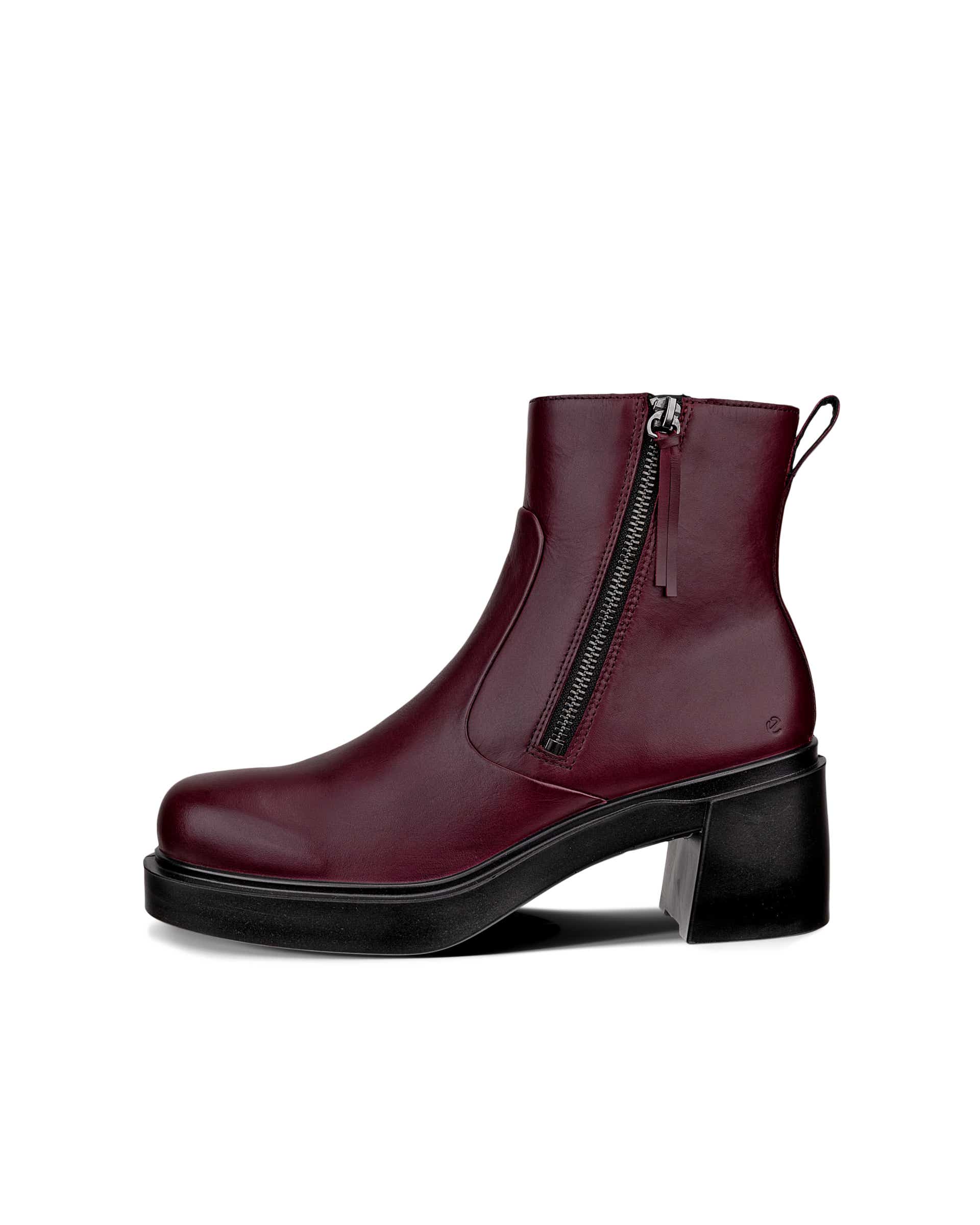 ECCO® METROPOLE SEOUL 45 Halvhög känga i skinn dam - Svart - Outside