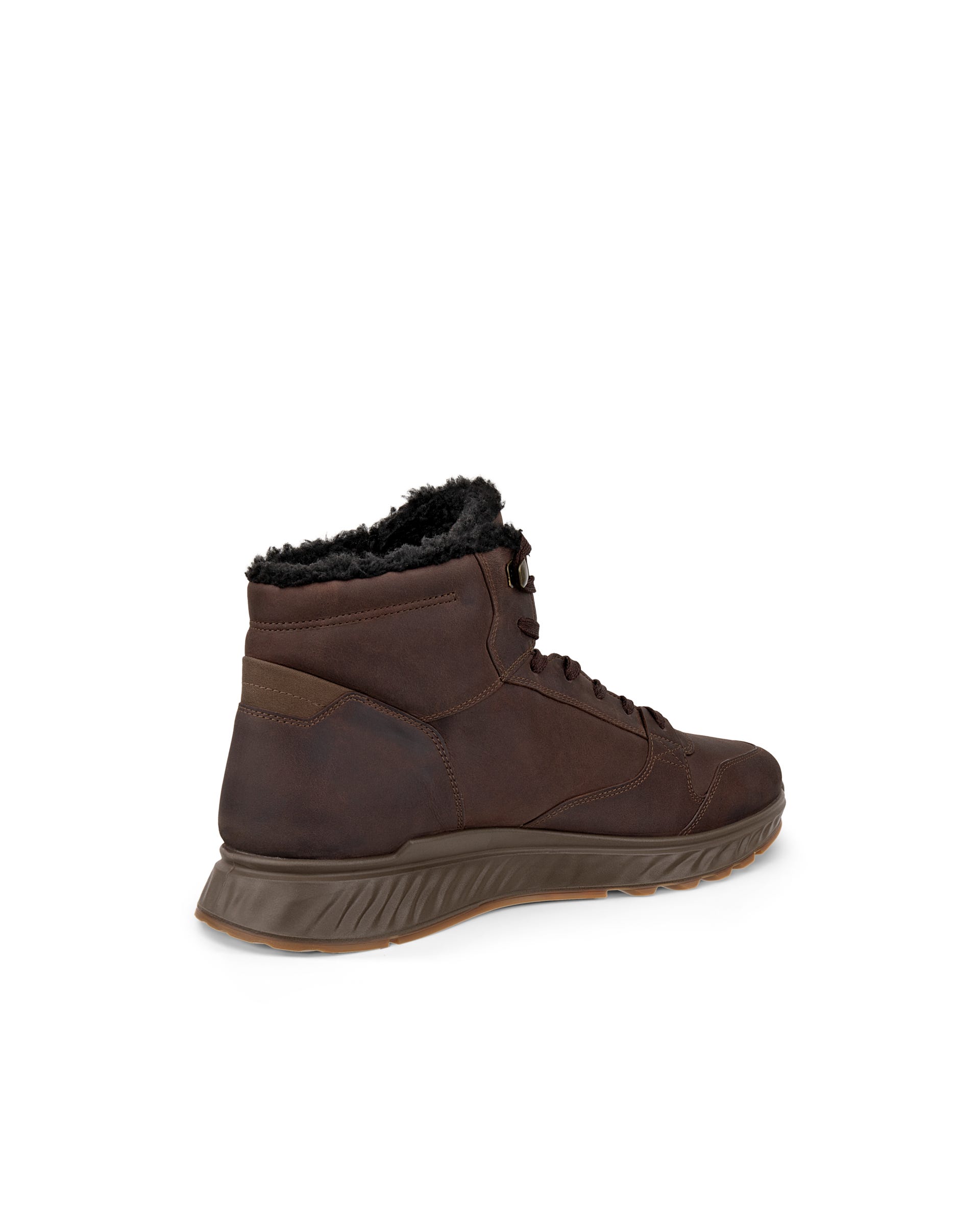 ECCO® EXOSTRIDE heren laars van nubuck - Bruin - Outside