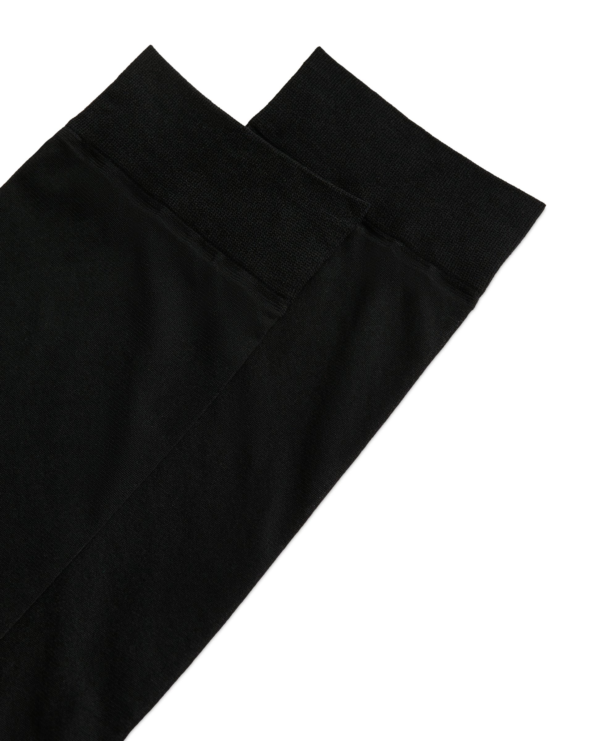 ECCO Women's Light Ankle-cut 2-pack Stocking Socks - Black - Detail-2