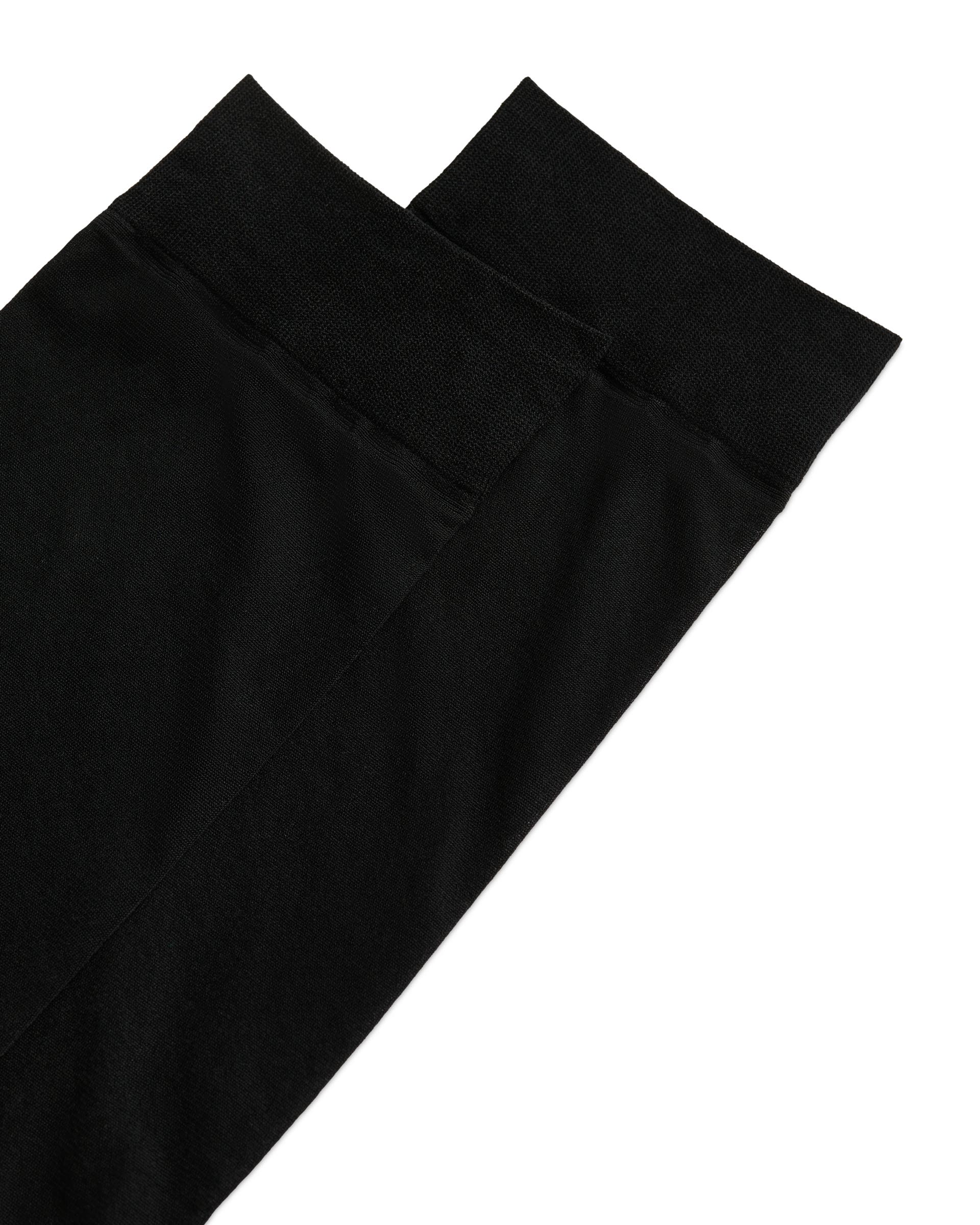 ECCO Women's Light Ankle-cut 2-pack Stocking Socks - Black - Detail-2