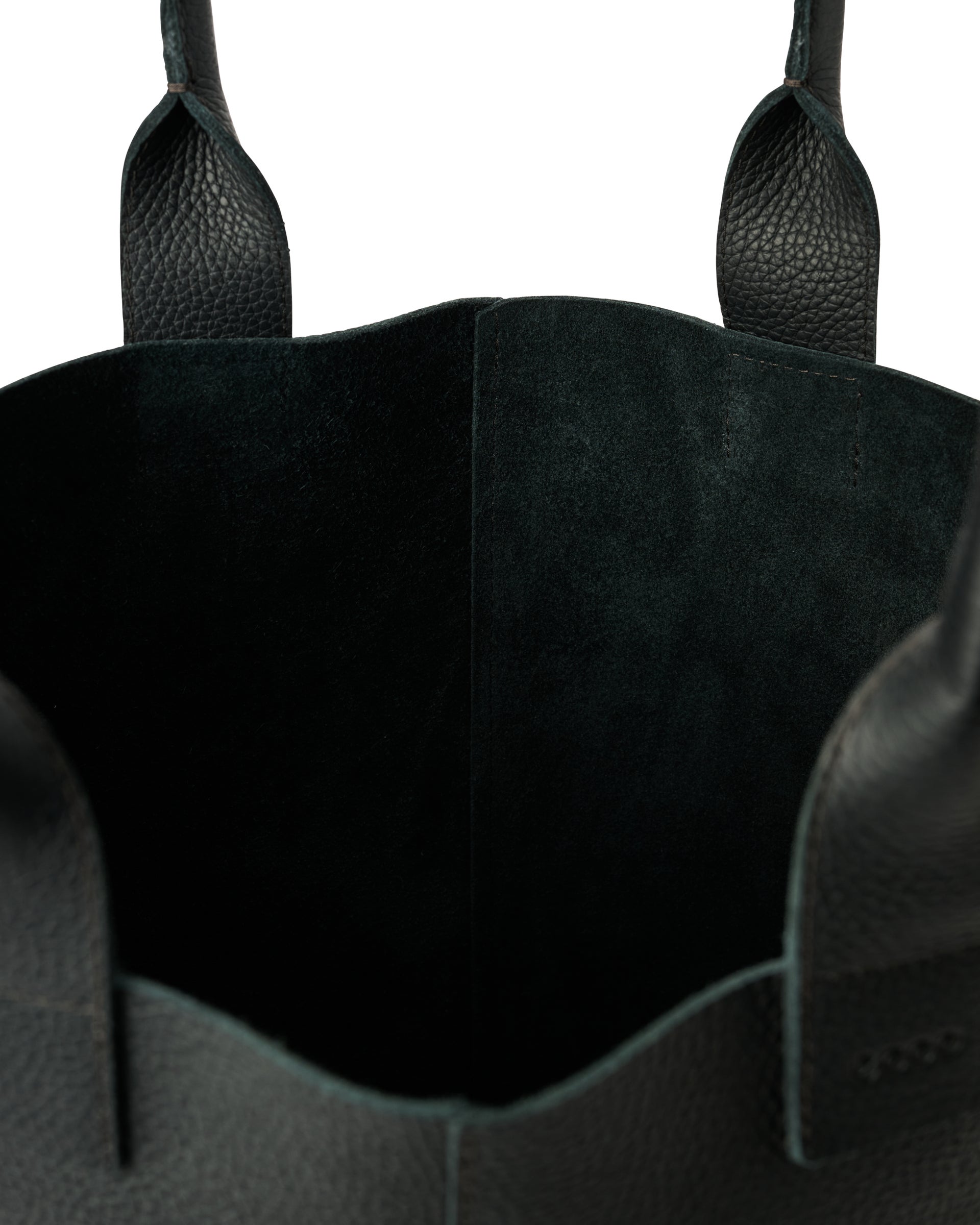 Kožená taška tote ECCO® Tote - Čierna - Inside
