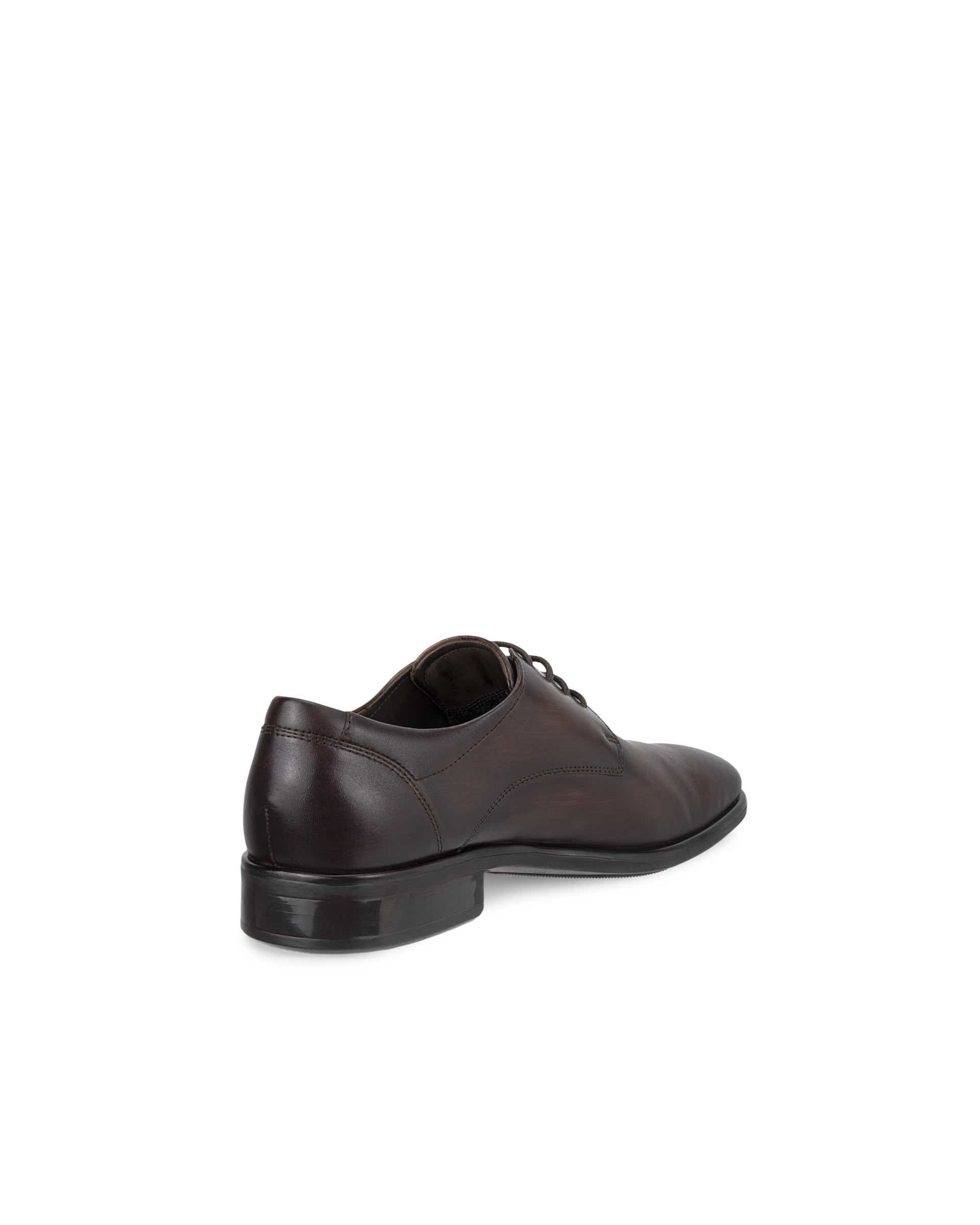 ECCO CITYTRAY MEN'S DERBY SHOE - Brown - Back