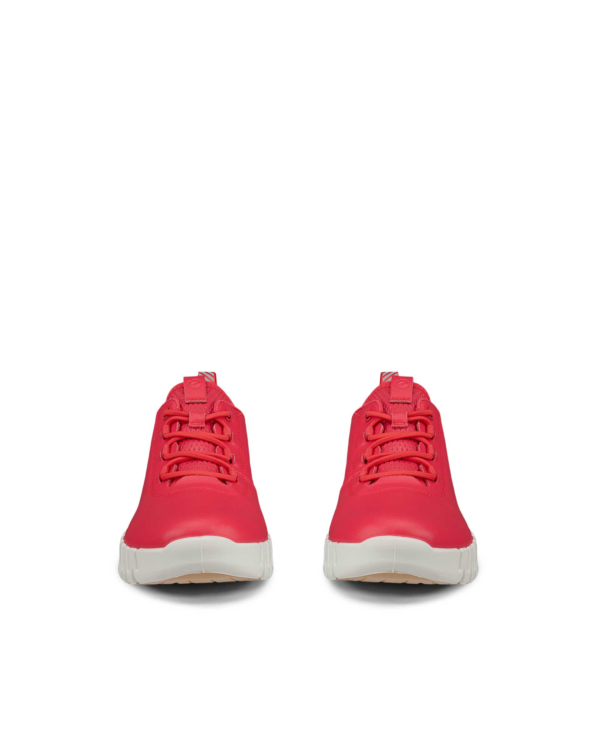 Dámské kožené tenisky ECCO® Gruuv - Růžová - Front pair