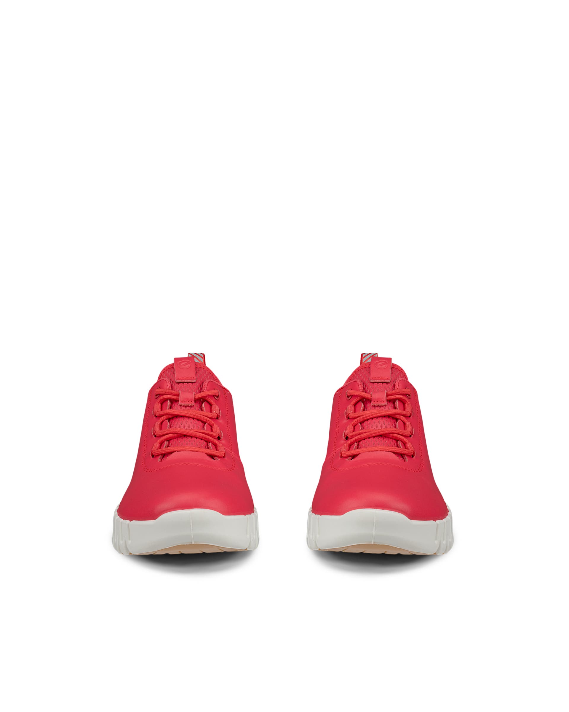 ECCO® Gruuv Skinnsneaker dam - Rosa - Front pair