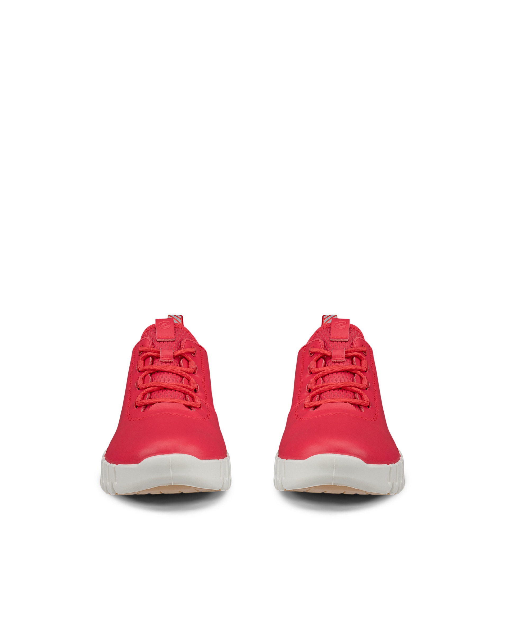 Dámské kožené tenisky ECCO® Gruuv - Růžová - Front pair