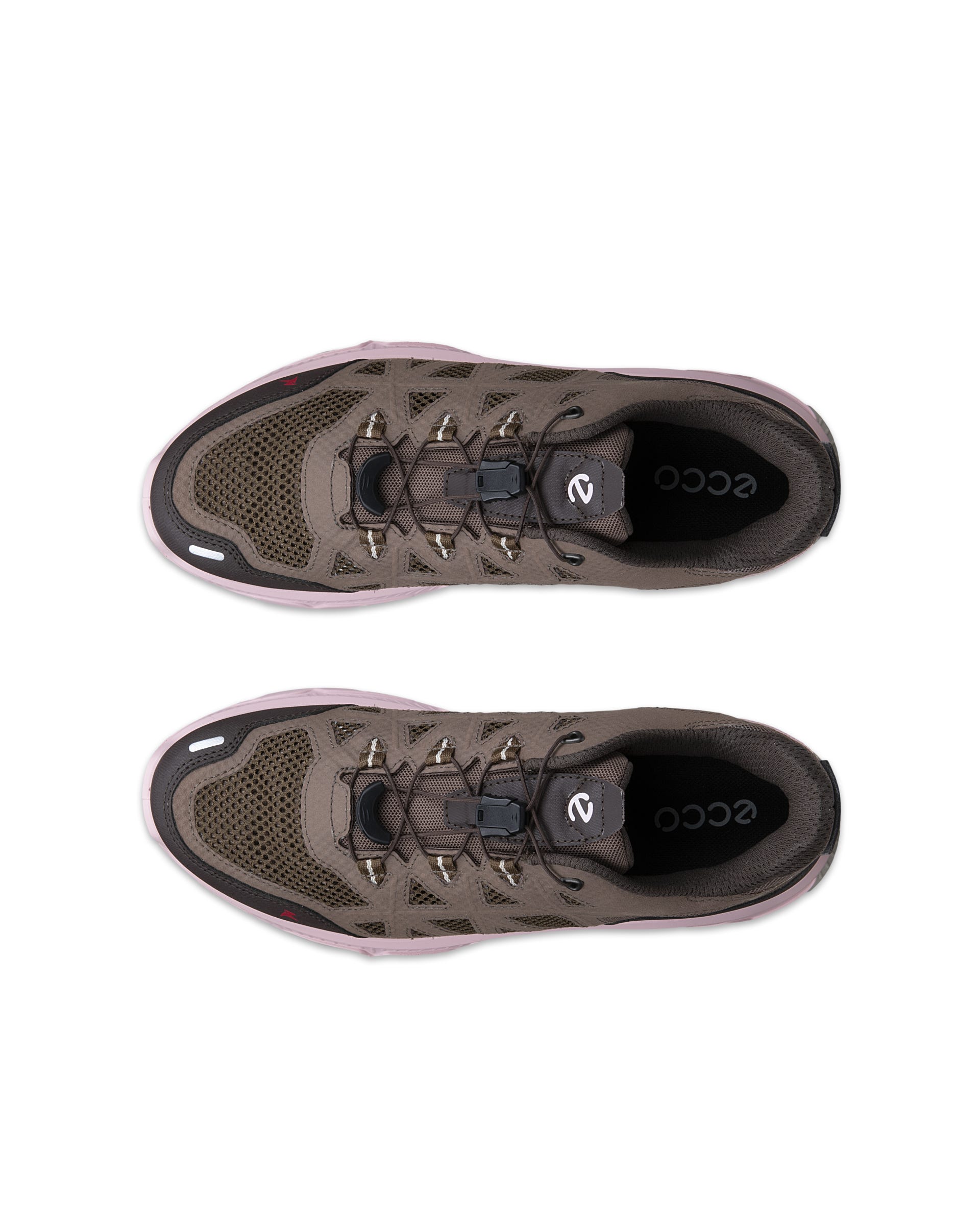 Zapatillas de trail running ECCO® RECEPTOR XP para mujer - Marrón - Top left pair