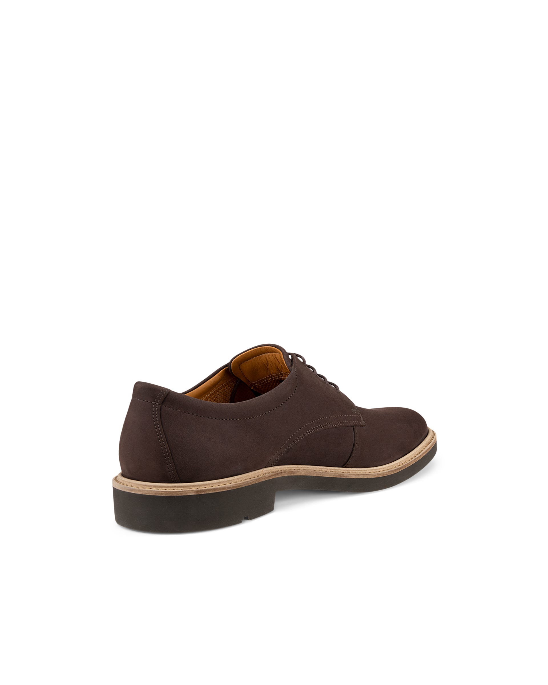 ECCO Metropole London Derby Shoes - Brown - Back