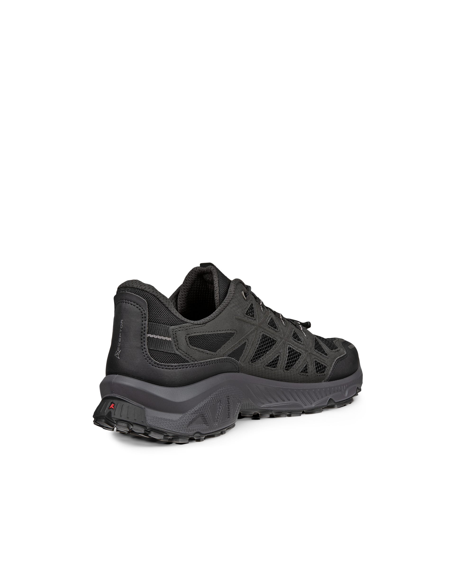 ECCO® RECEPTOR XP outdoor sneaker i tekstil til herrer - Sort - Back