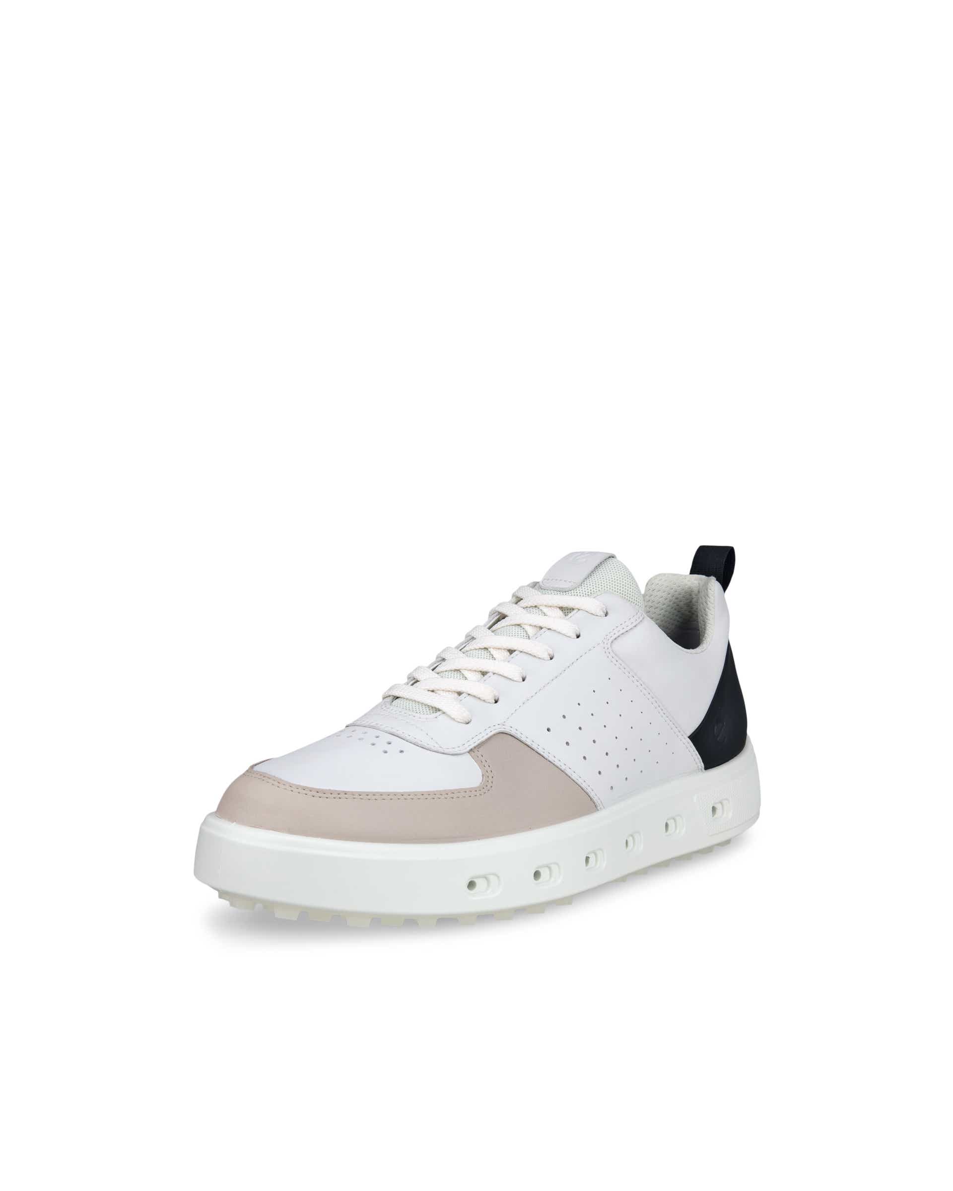 ECCO® Golf Street 720 férfi Gore-Tex bőr golfcipő - Fehér - Main