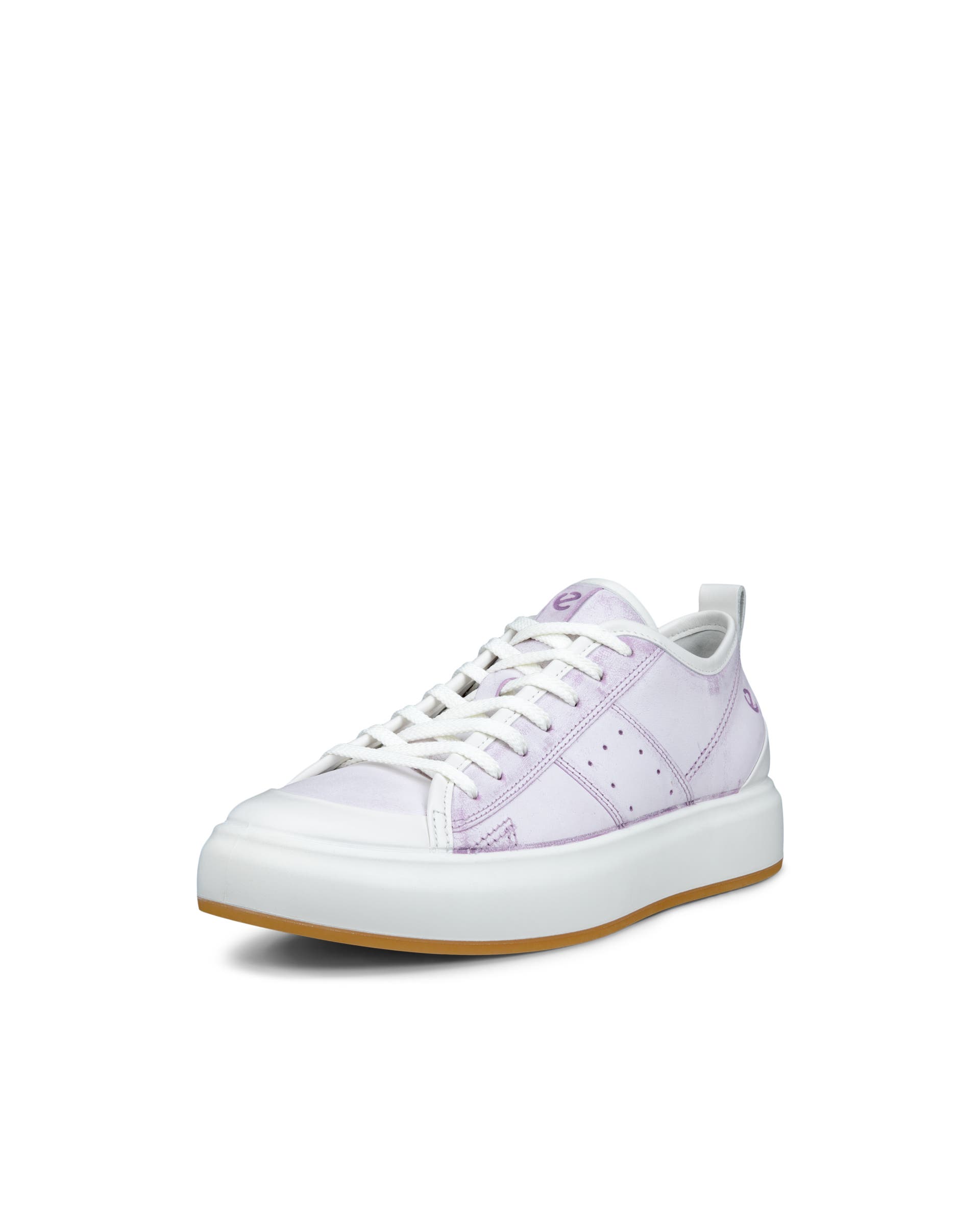 ECCO® Street Ace Damen Ledersneaker - Lila - Main
