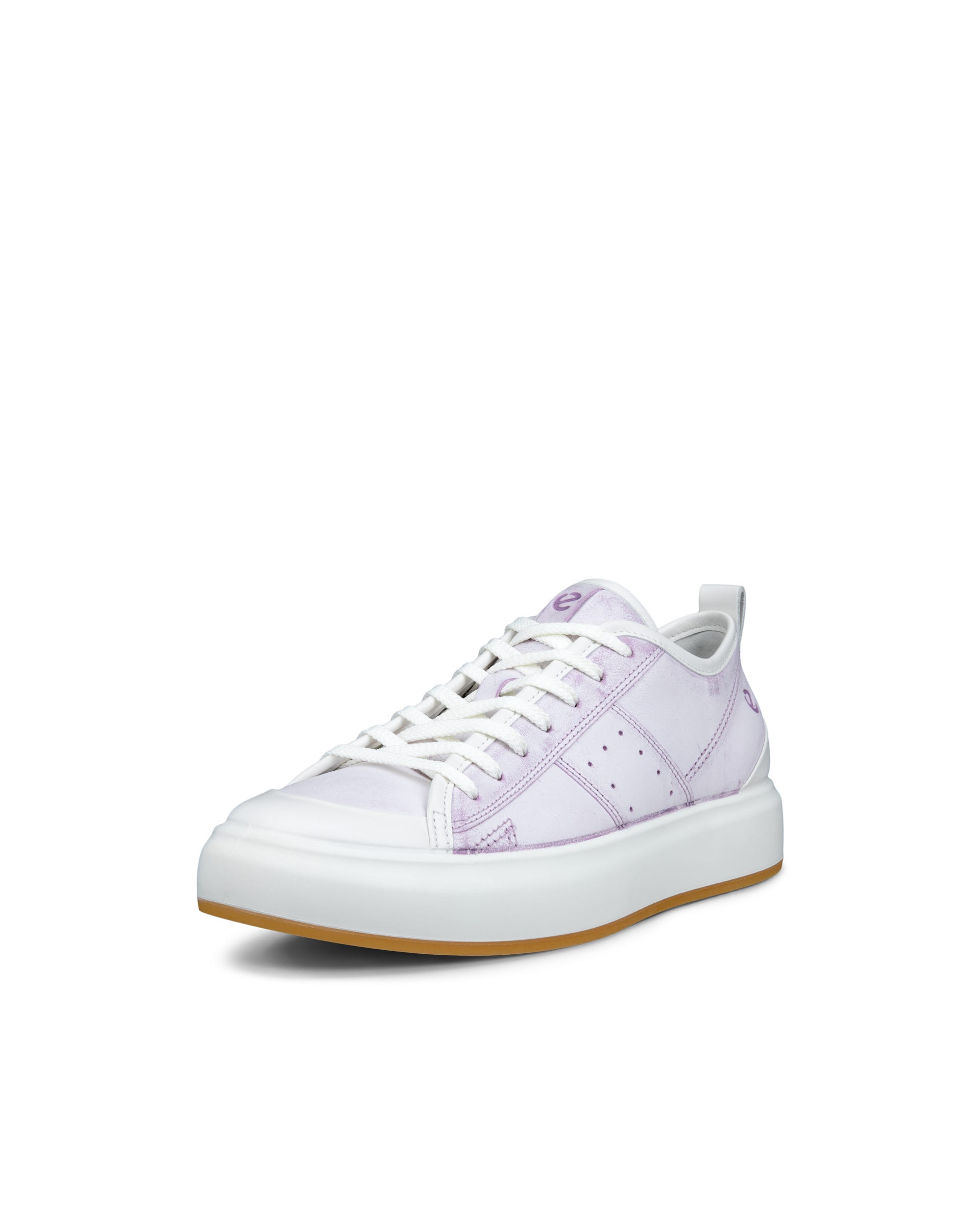 ECCO® Street Ace Damen Ledersneaker - Lila - Main