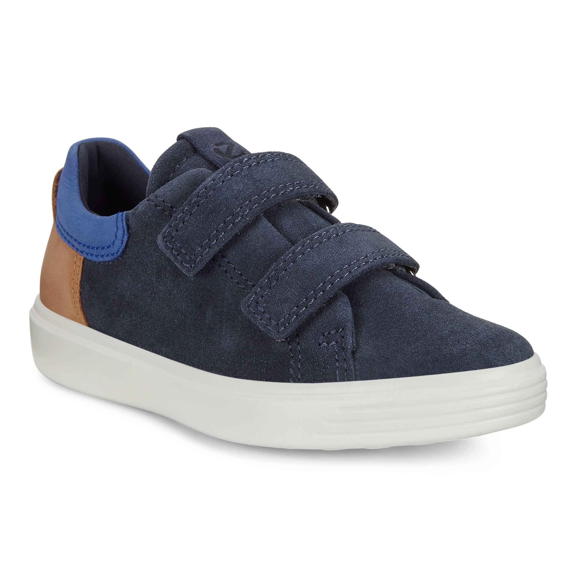 Kids' ECCO® S7 Teen Suede Sneaker - Blue - Main