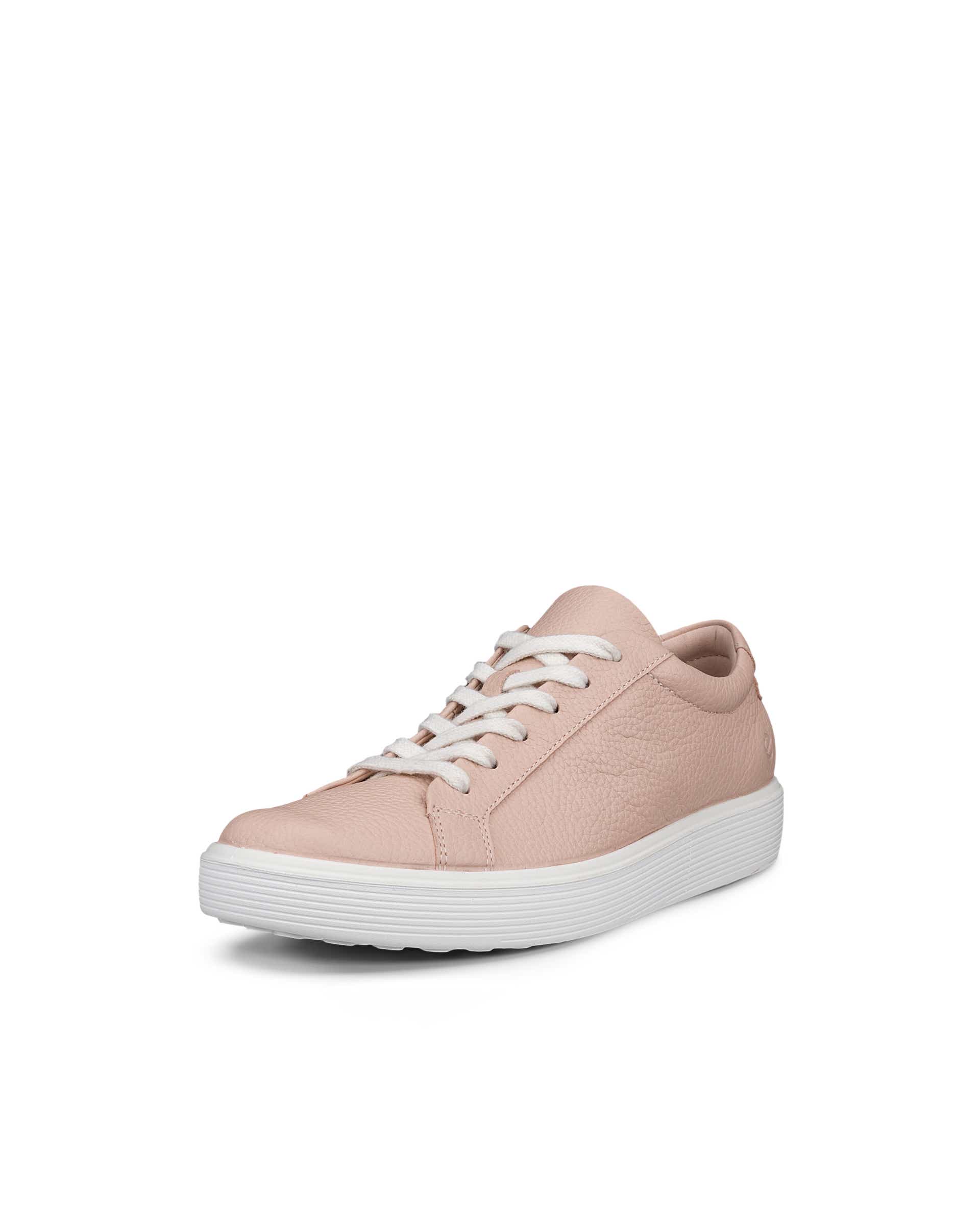 ECCO® SOFT 60 Damen Ledersneaker - Rosa - Main