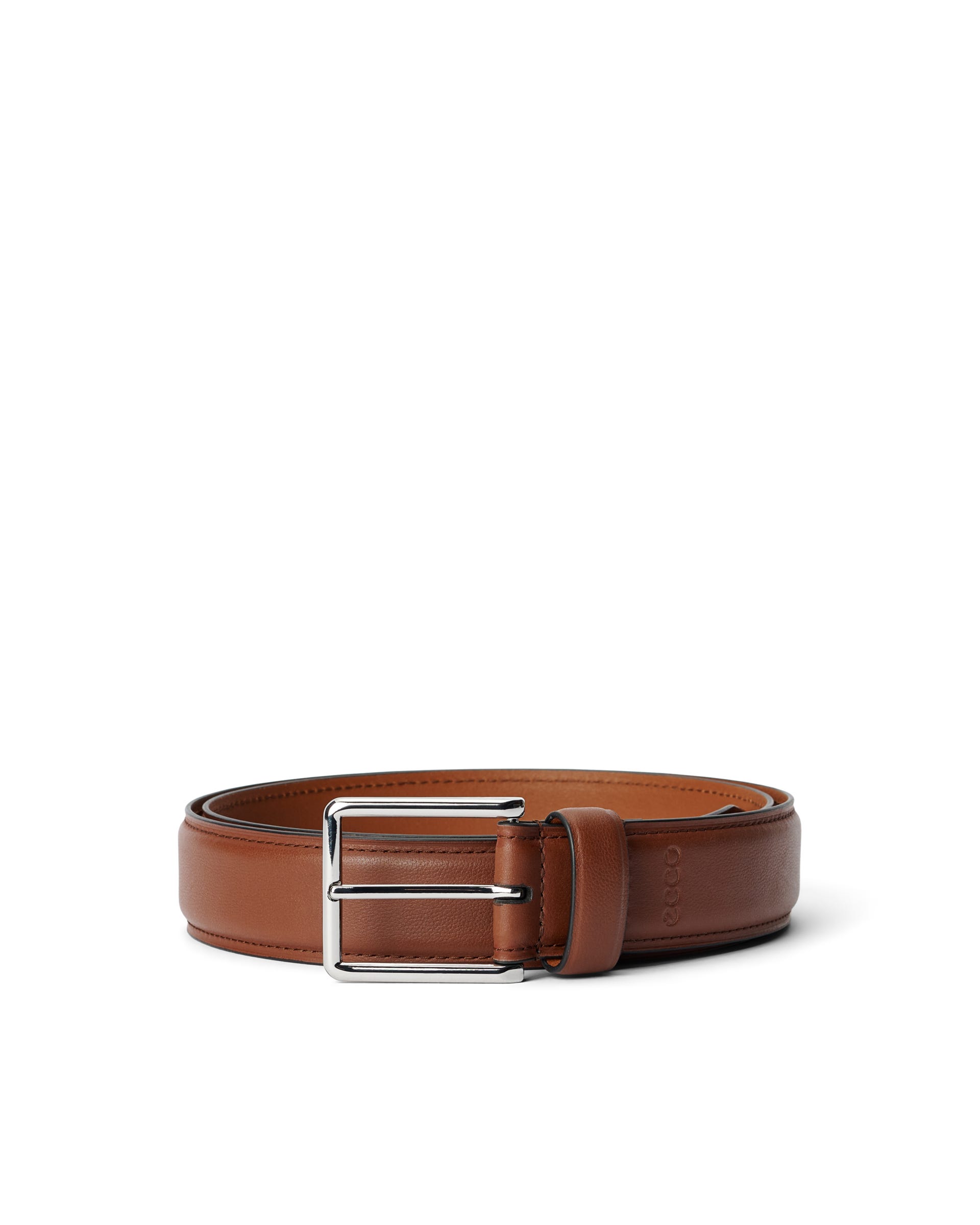 ECCO® ESSENTIAL heren leren riem - Bruin - Main