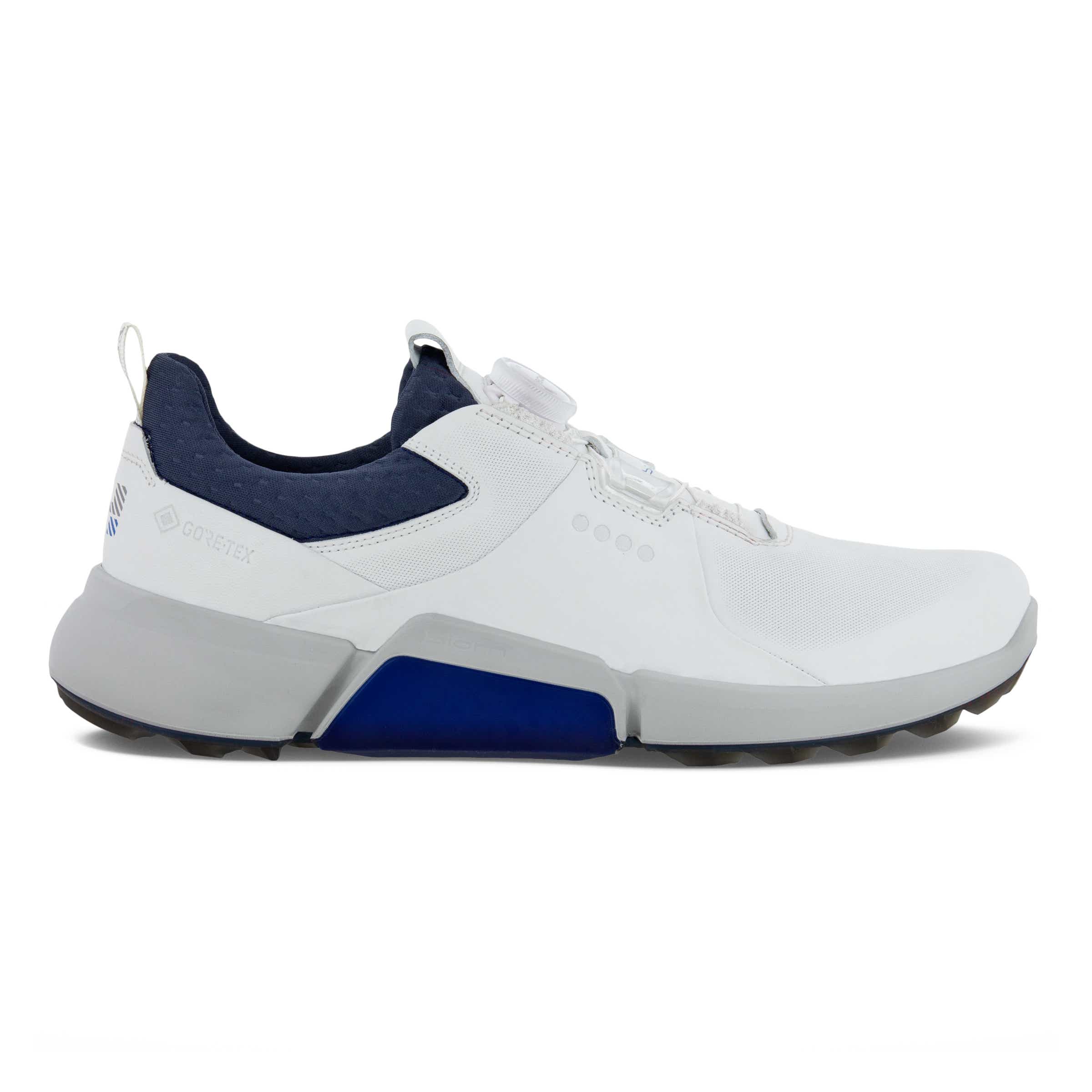 【新品・未使用】エコーECCO W Golf Biom H4 ECCO Golf BIOM H4 メンズ レザーGore-Texゴルフシューズ | ブラック