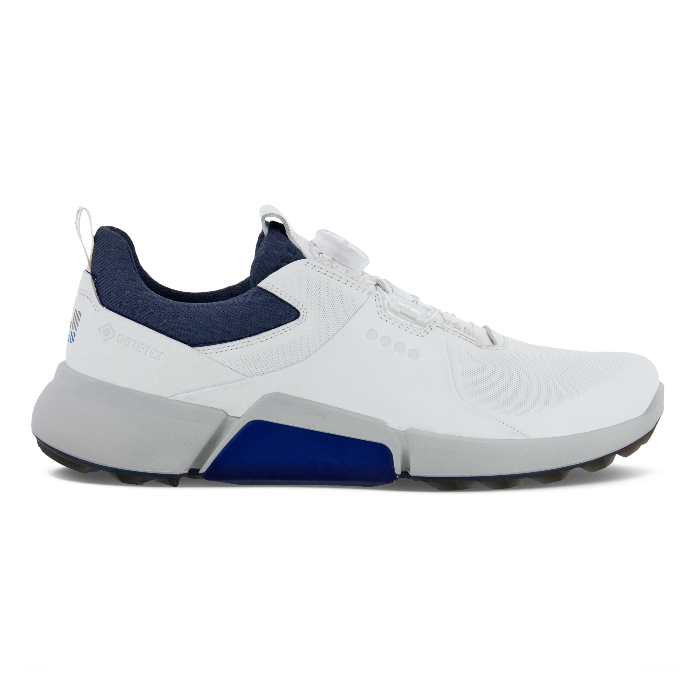 ECCO Golf BIOM H4 メンズ レザーGore-Texゴルフシューズ | ホワイト