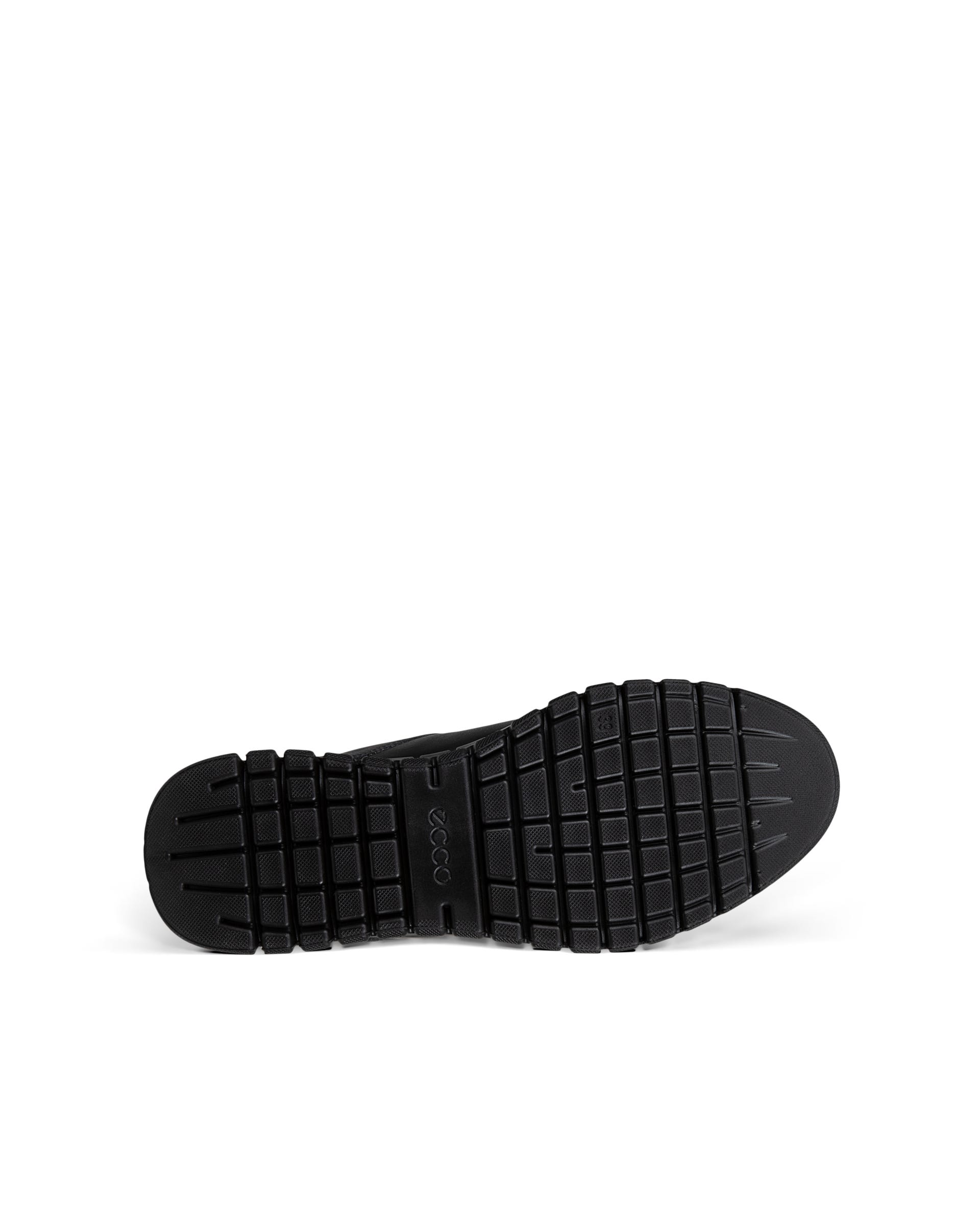 ECCO® GRUUV LITE Damen Lederschnürschuh - Schwarz - Sole