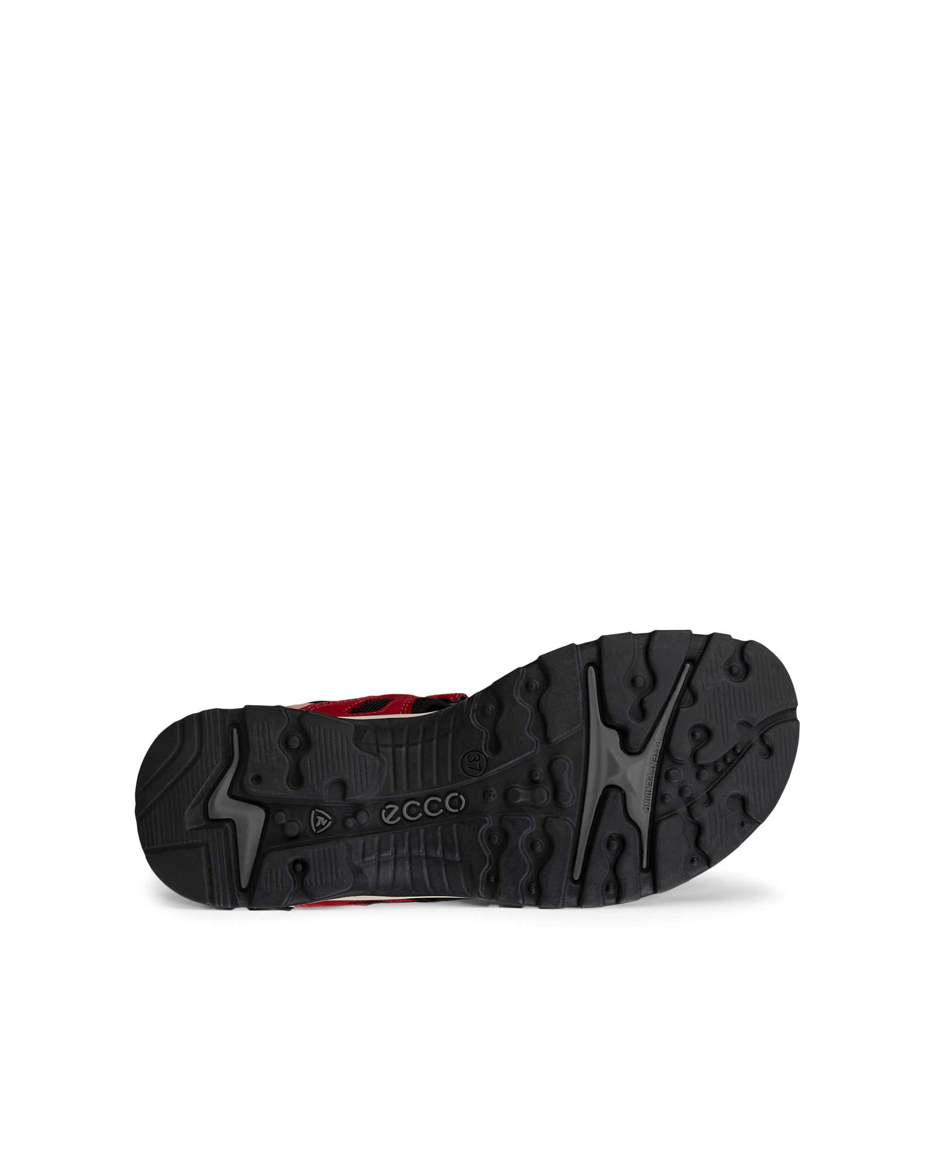 Women's ECCO® Offroad Nubuck Outdoor Sandal - Red - Sole