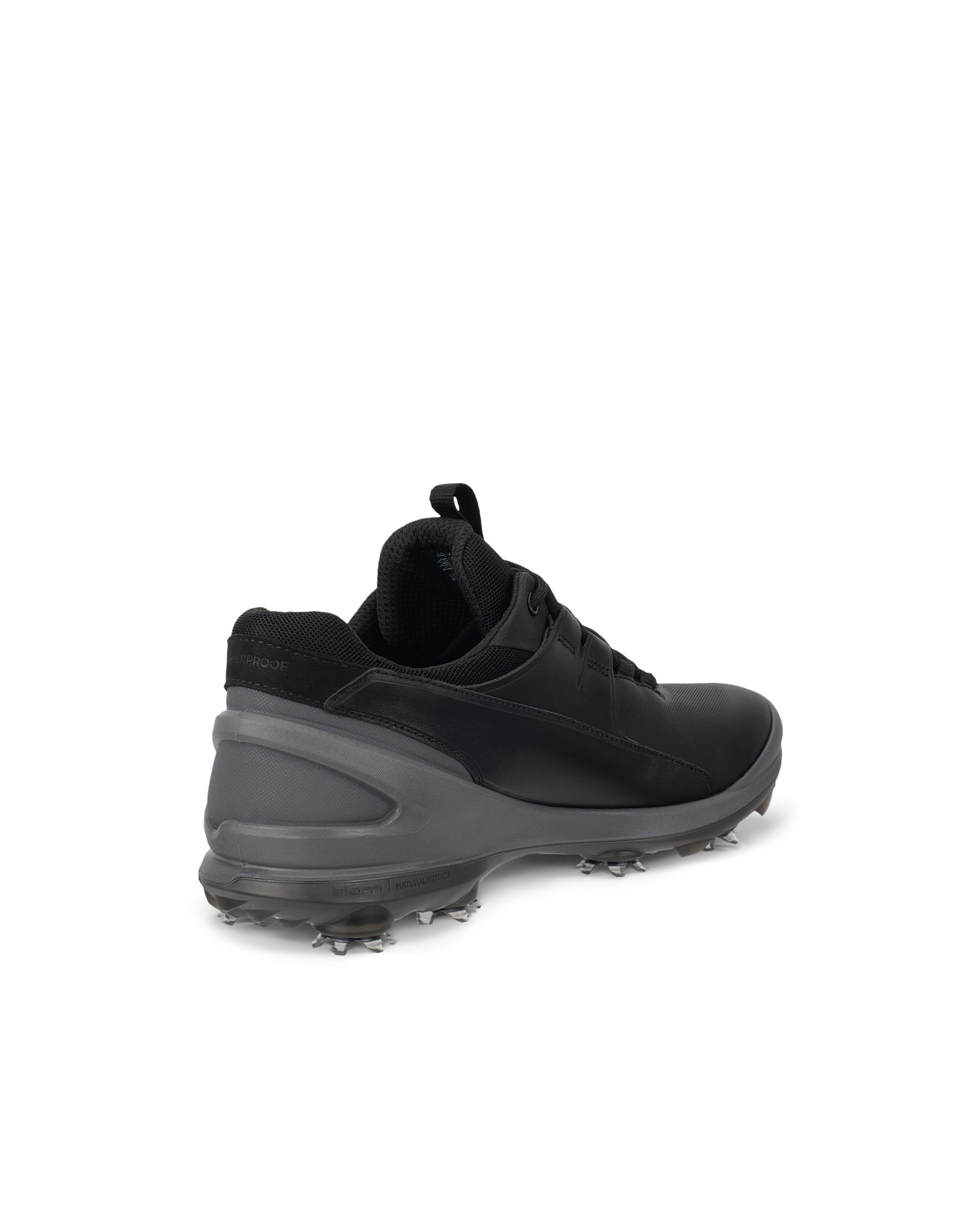 ECCO Men Biom® Tour Lace Golf Shoes - Black - Outside