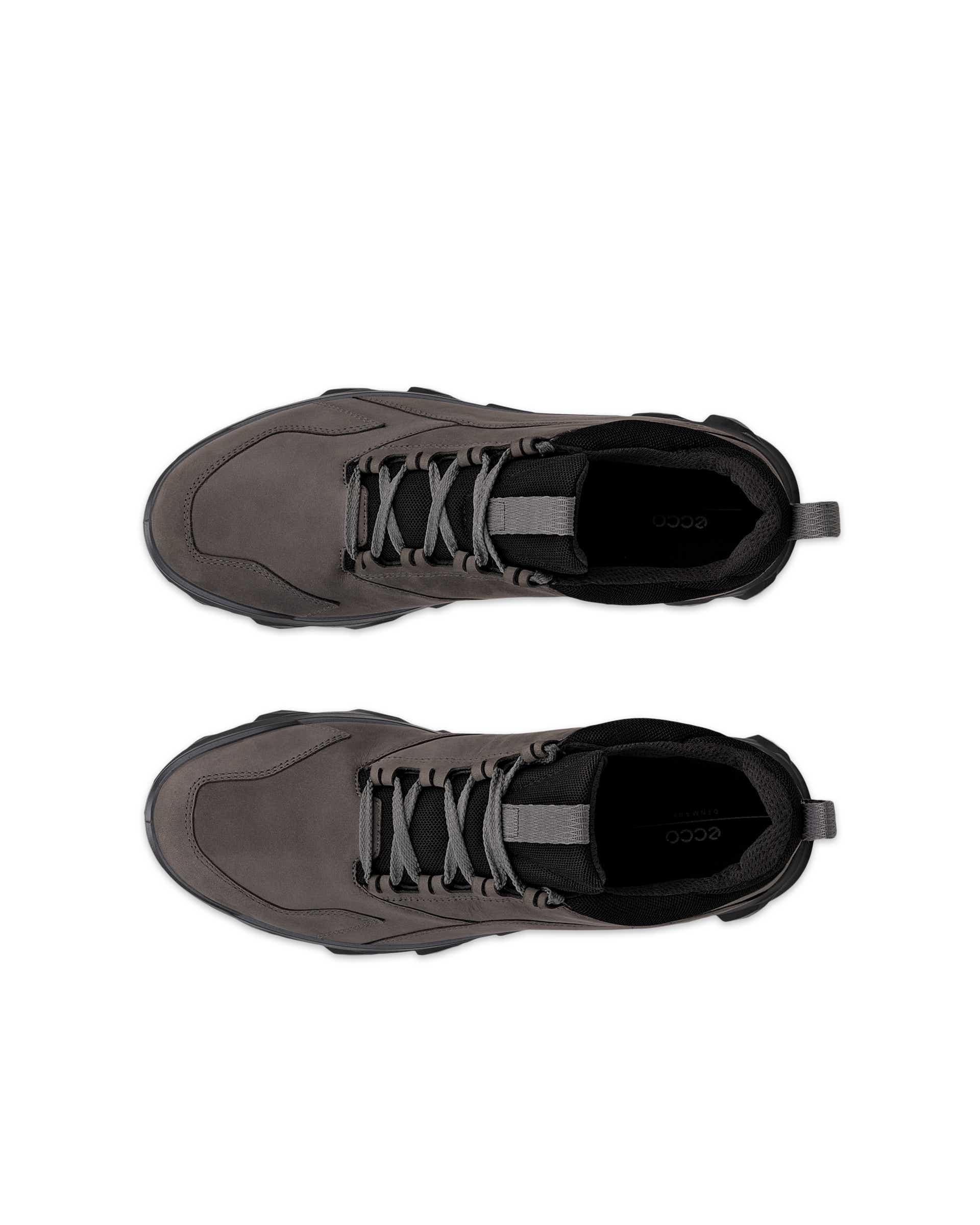 ECCO® MX baskets de plein air en nubuck pour homme - Gris - Top left pair