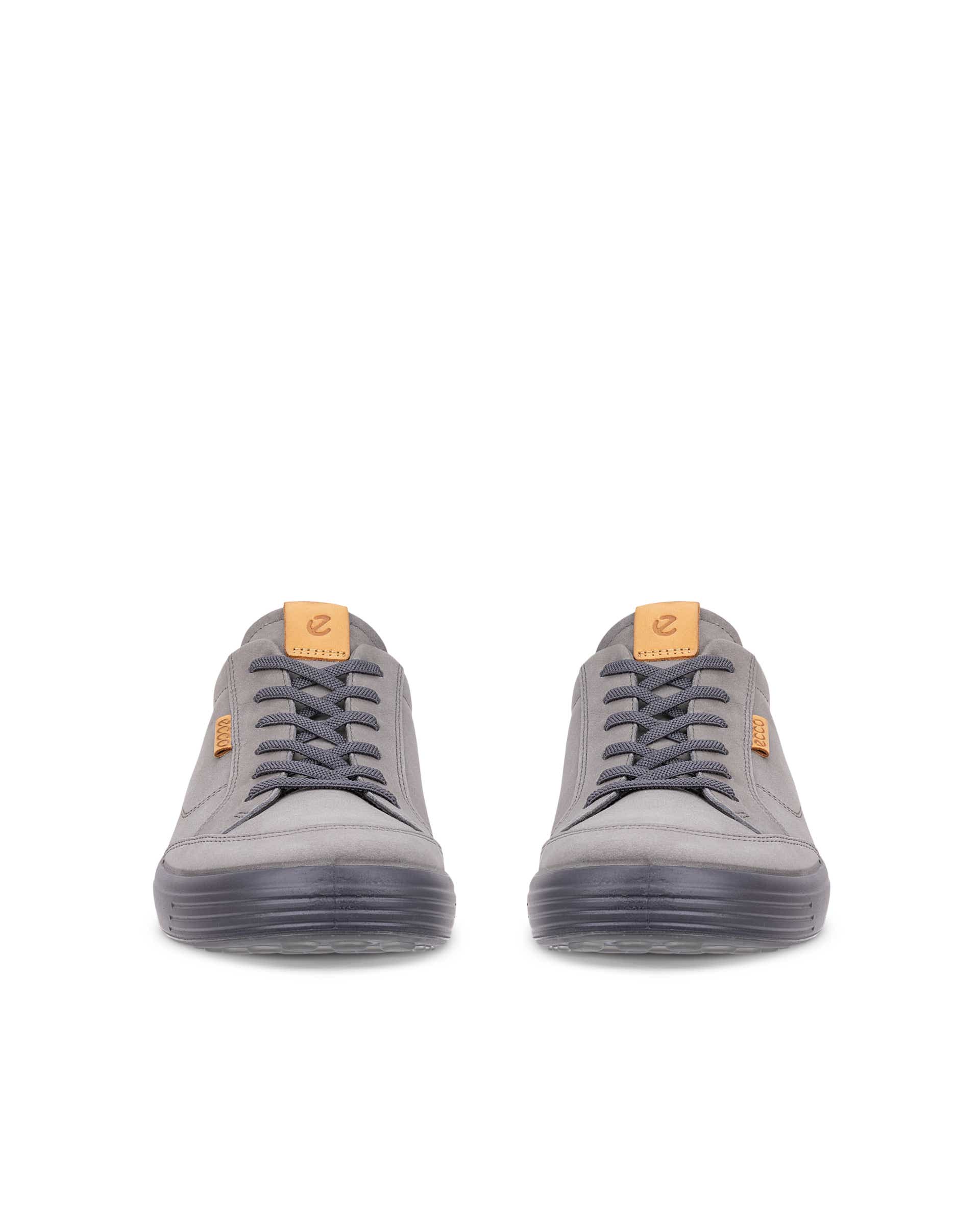 Miesten ECCO® SOFT 7 nupukki tennari - Harmaa - Front pair