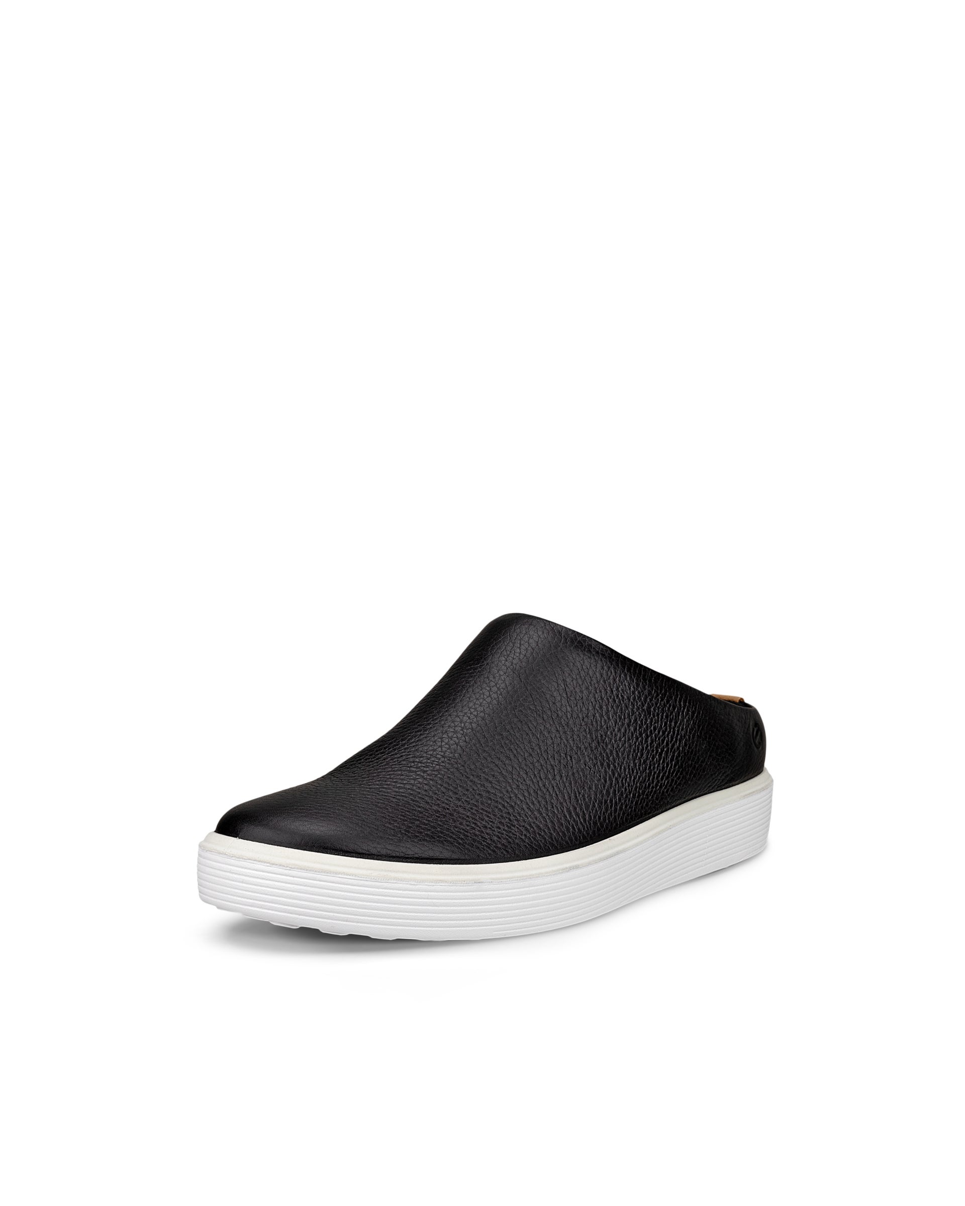 Women's ECCO® Soft 60 Leather Trainer - Black - Main