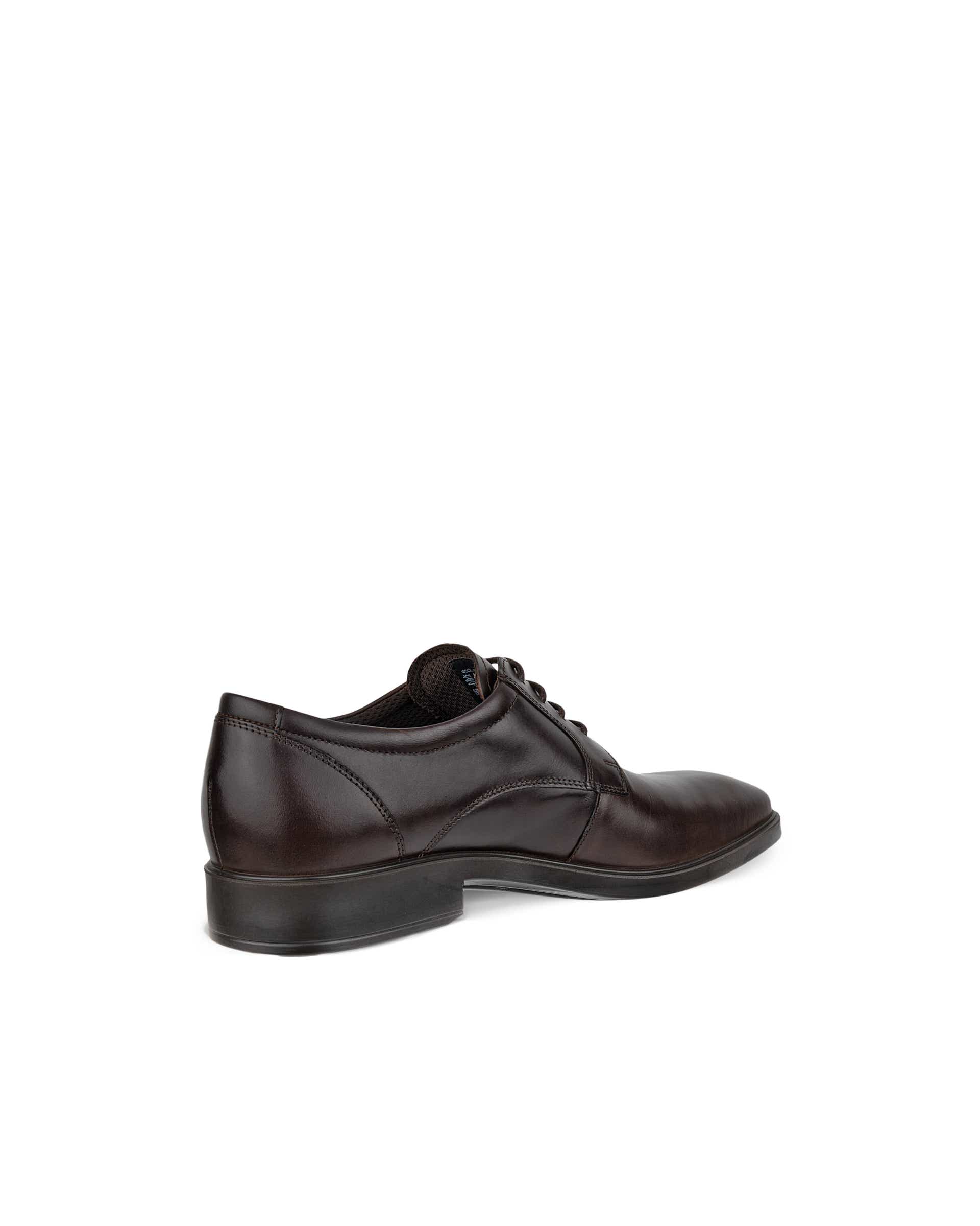 ECCO® Metropole Milan derbies cuir pour homme - Brun - Back