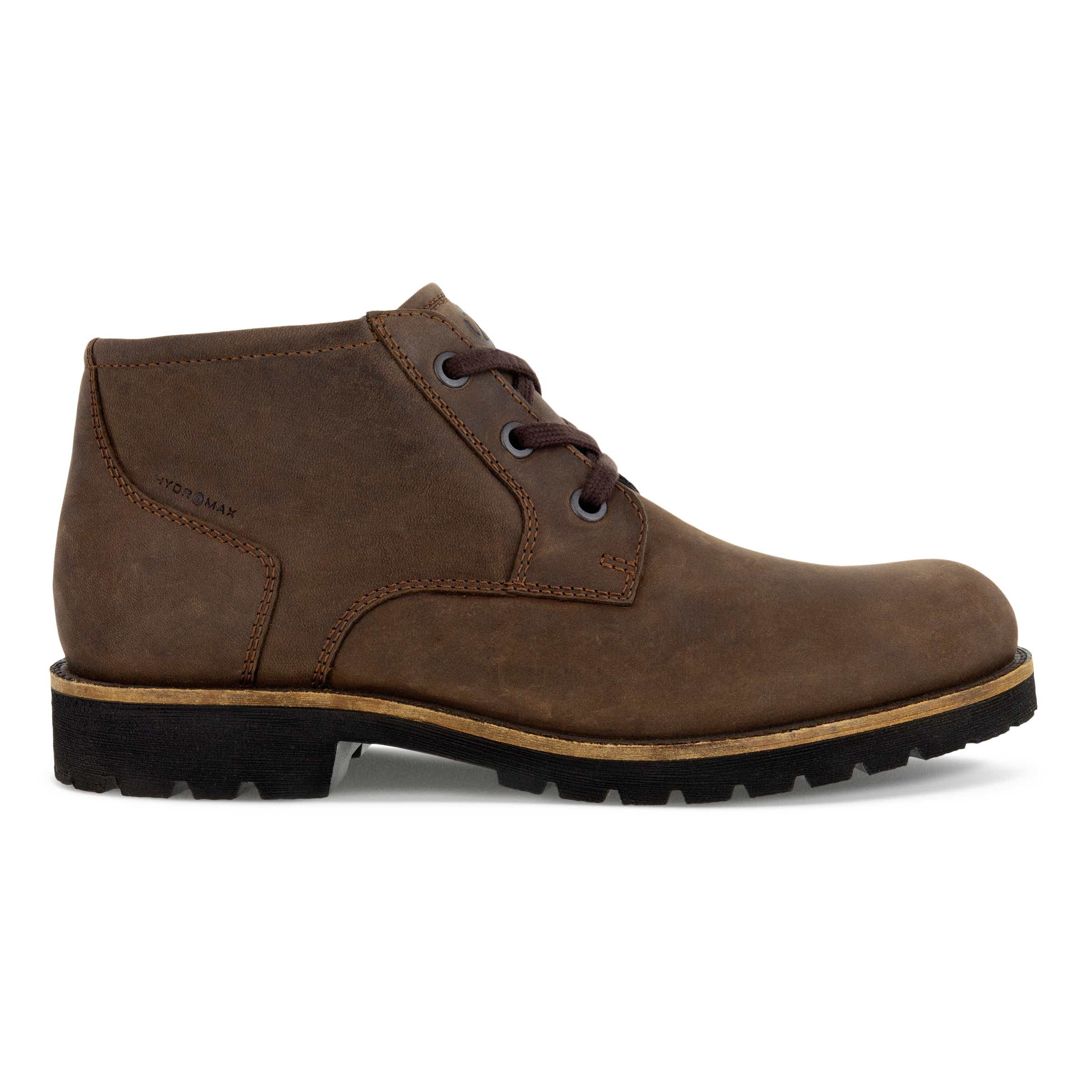 ECCO Jamestown Men's Derby Ankle Boot - Brown - Outside