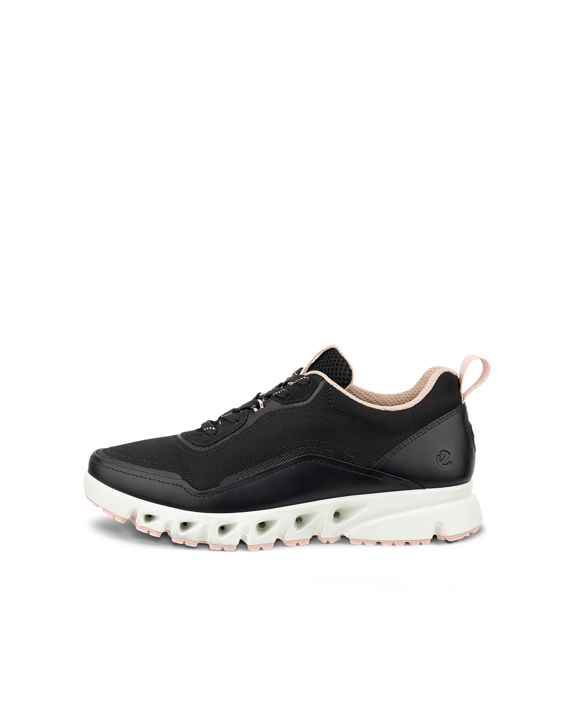 Women's ECCO® Multi-Vent Textile Gore-Tex Shoe - Black - Outside
