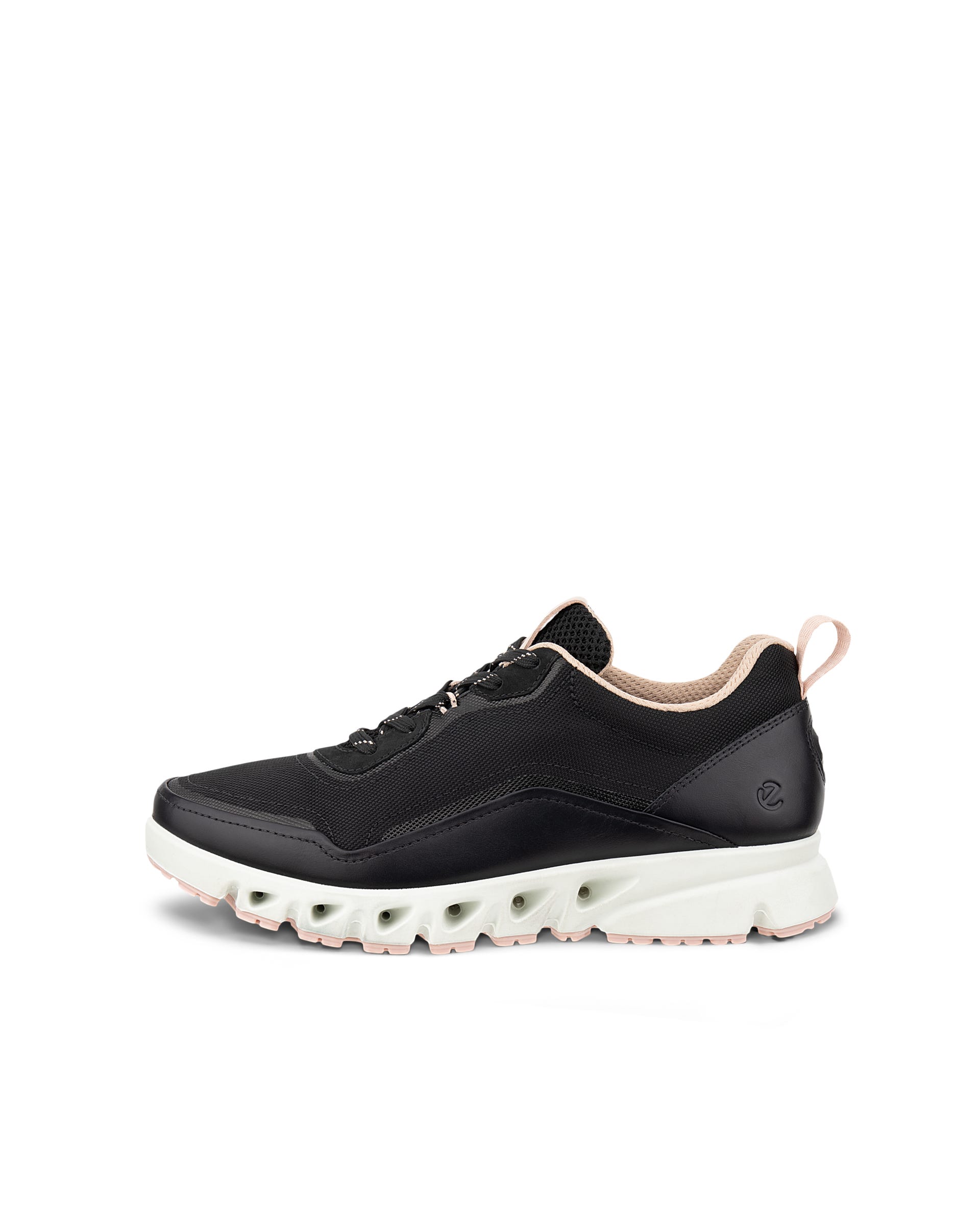 Women's ECCO® Multi-Vent Textile Gore-Tex Shoe - Black - Outside