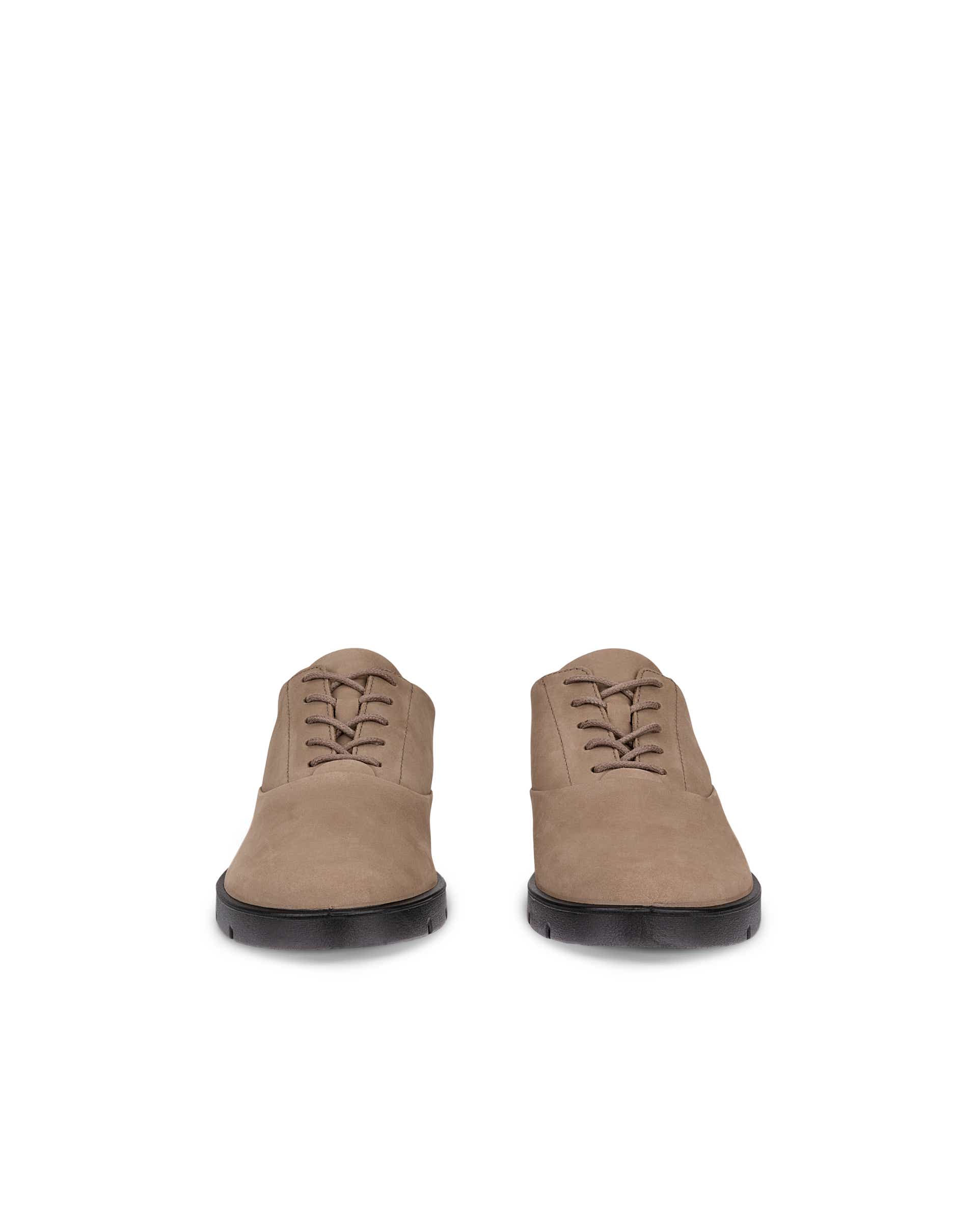 ECCO® BELLA dames nubuck loafer - Bruin - Front pair