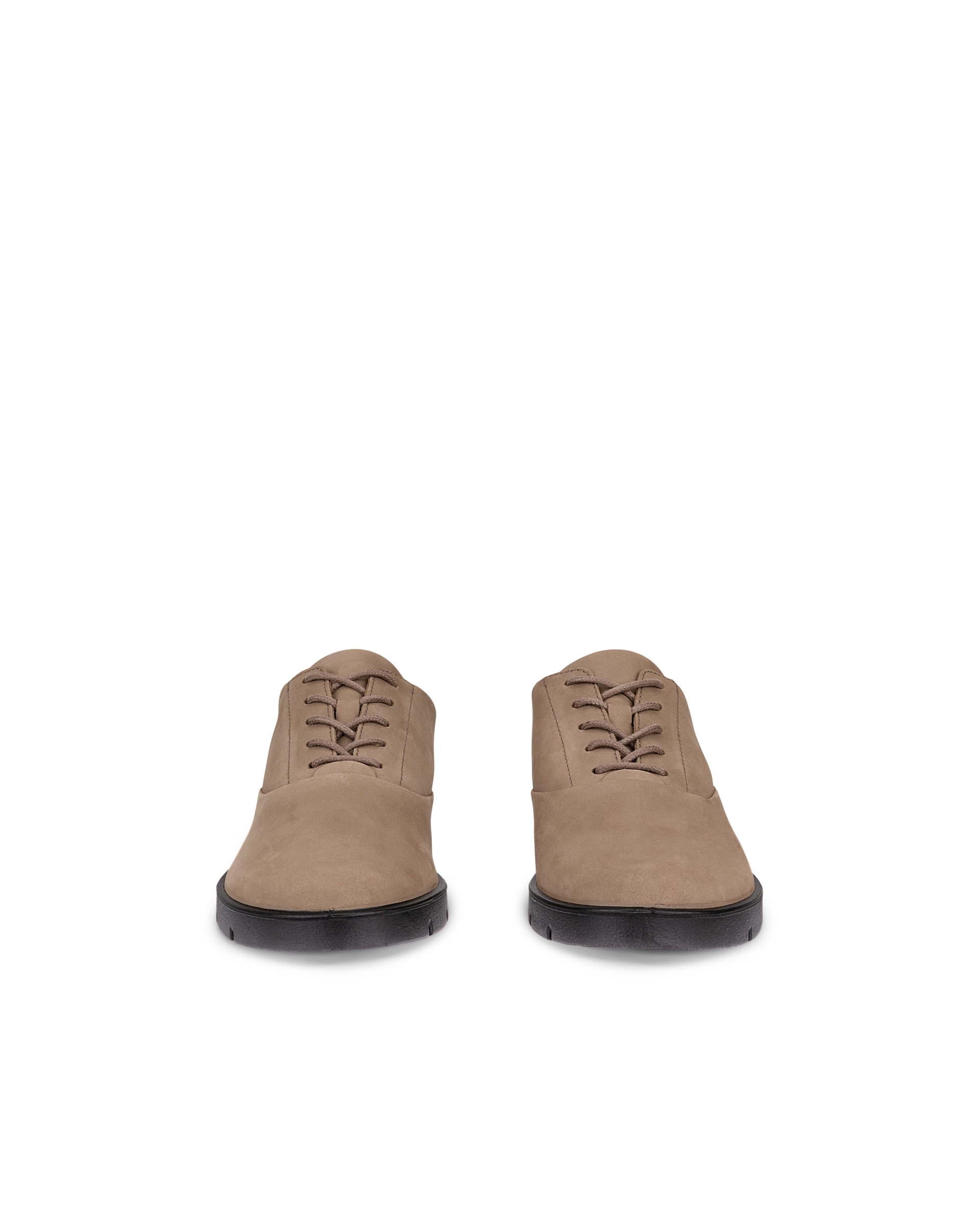 ECCO® BELLA dames nubuck loafer - Bruin - Front pair