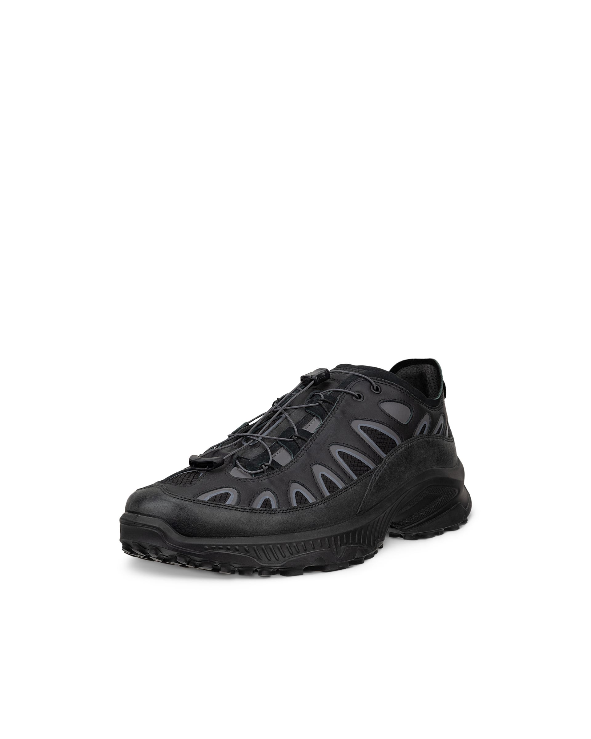 ECCO® RECEPTOR XP Traillöpningssko i skinn herr - Svart - Outside