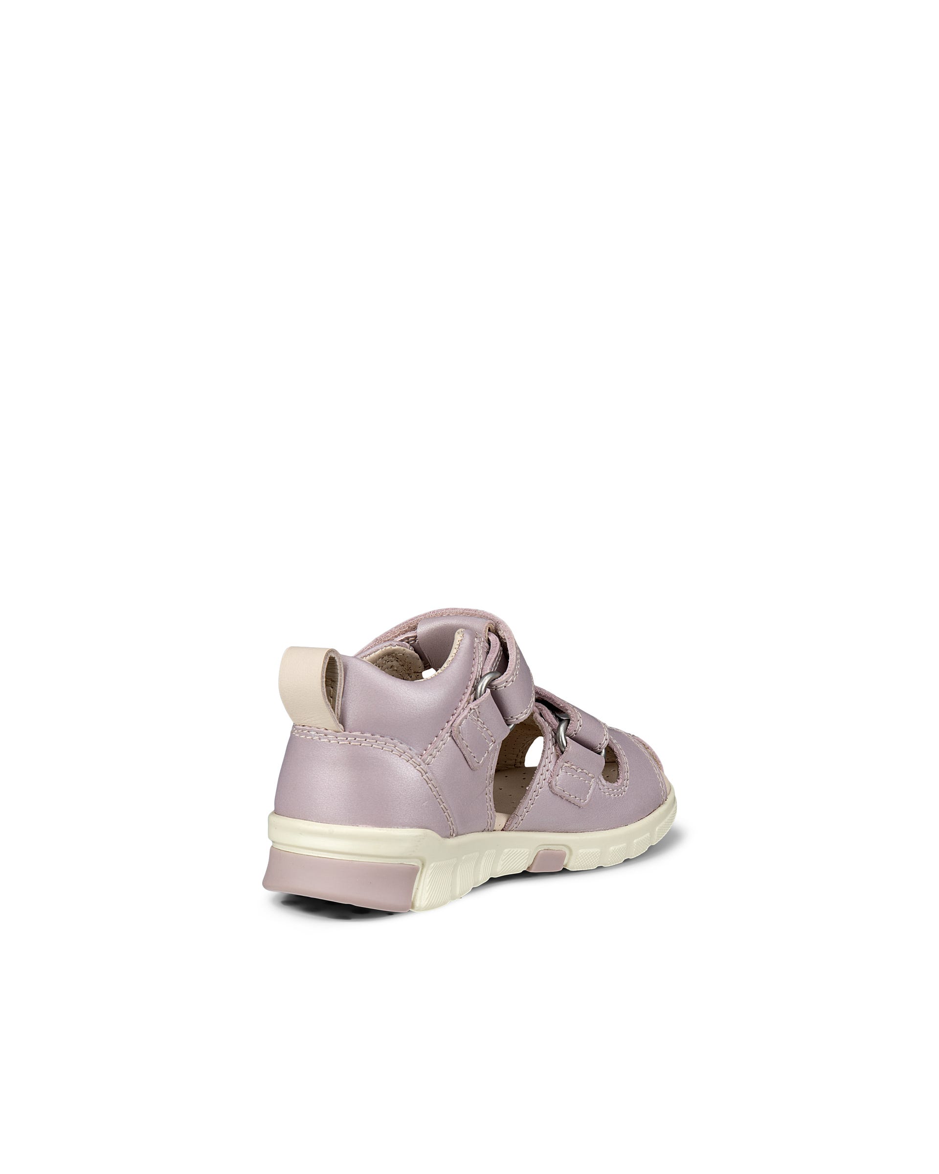 ECCO® Mini Stride Kinder Fischersandale aus Leder - Rosa - Back