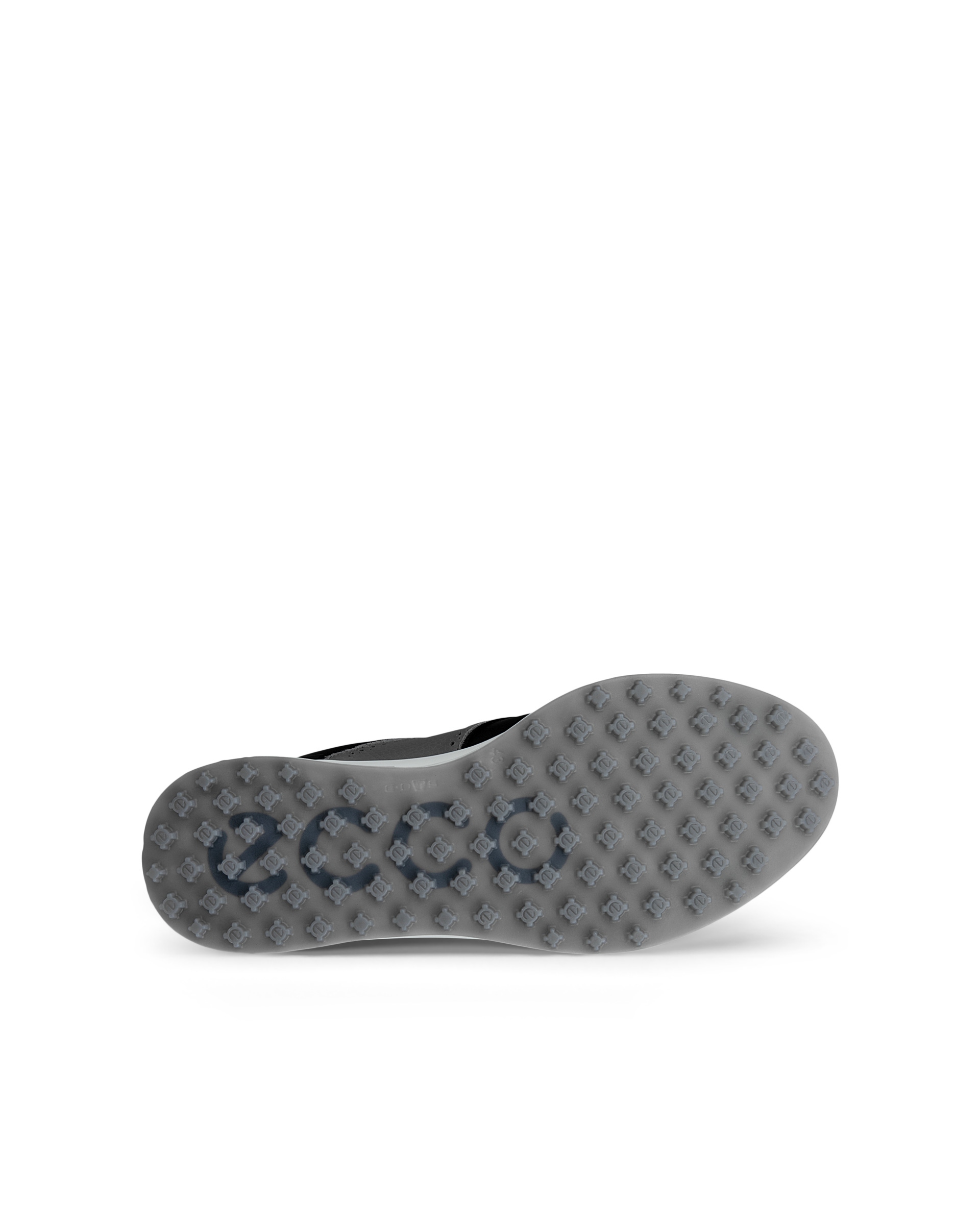 ECCO GOLF S-CASUAL LACE Men メンズ レザーウォータープルーフゴルフシューズ - ブラック - Sole