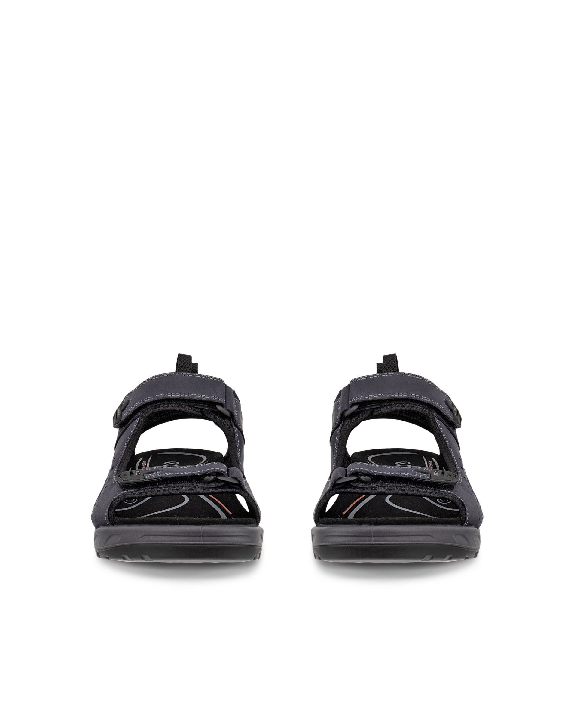 ECCO® Offroad sandale de marche en nubuck  pour homme - Bleu - Front pair