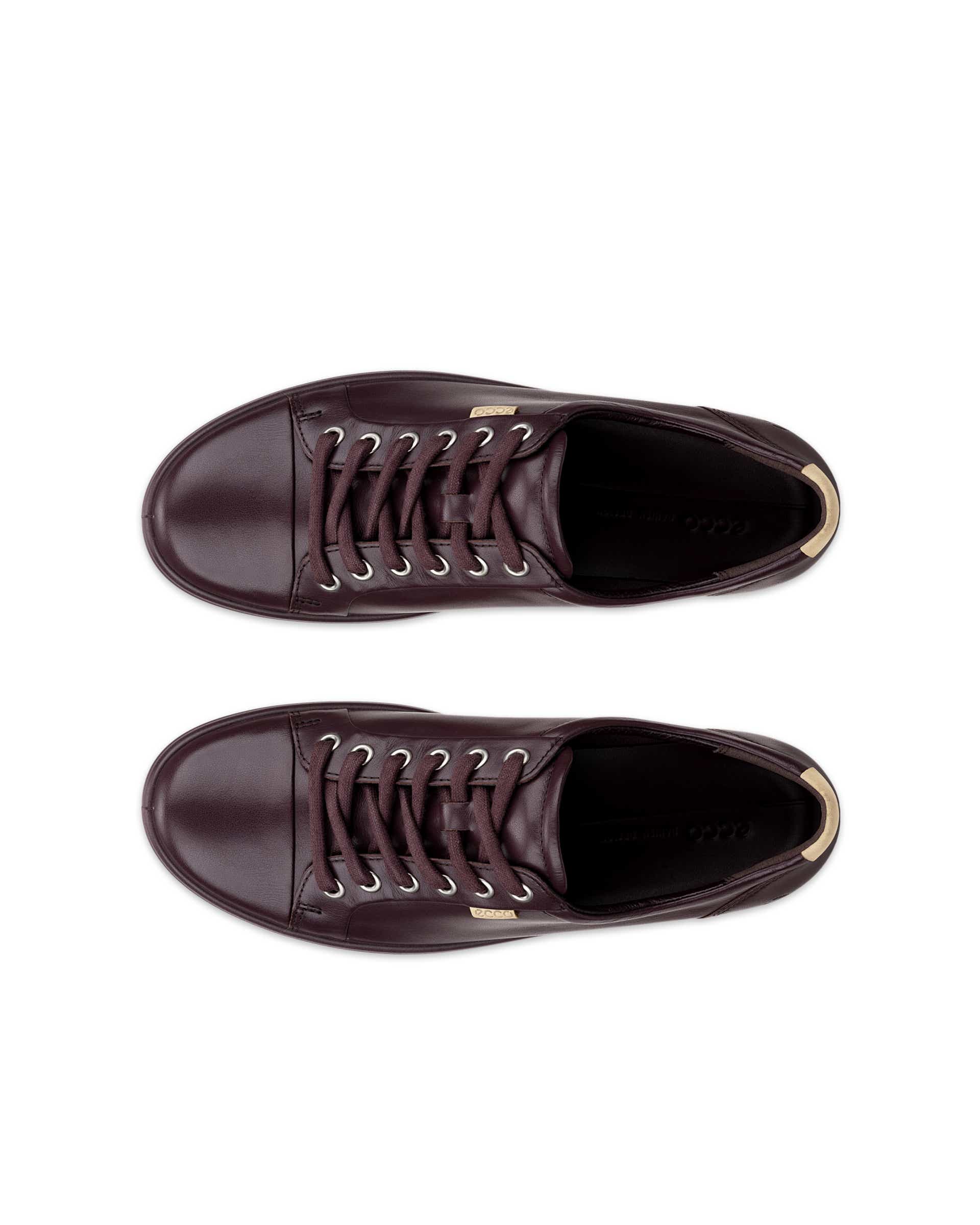 ECCO® Soft 7 Damen Ledersneaker - Lila - Top left pair