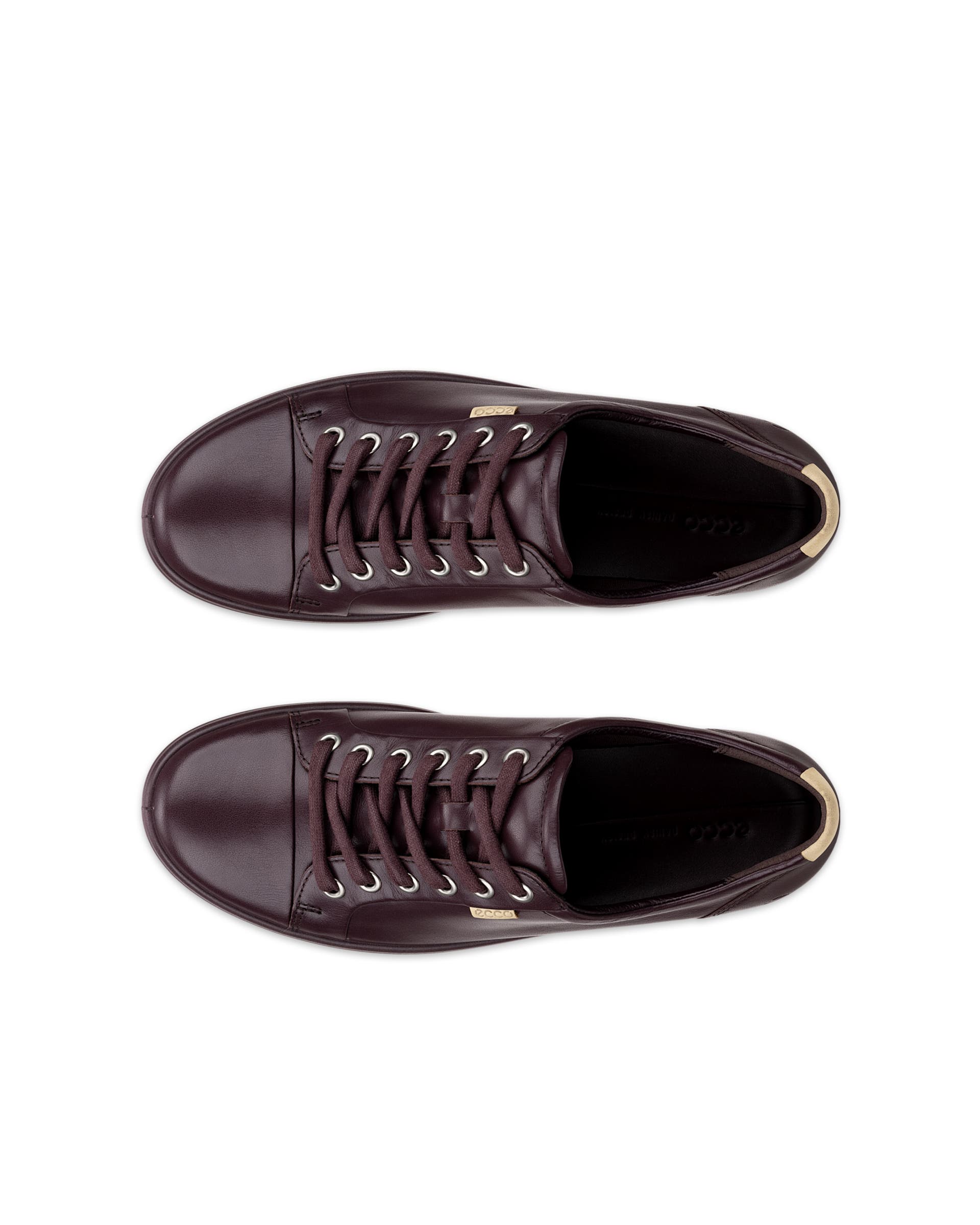 ECCO® Soft 7 Damen Ledersneaker - Lila - Top left pair