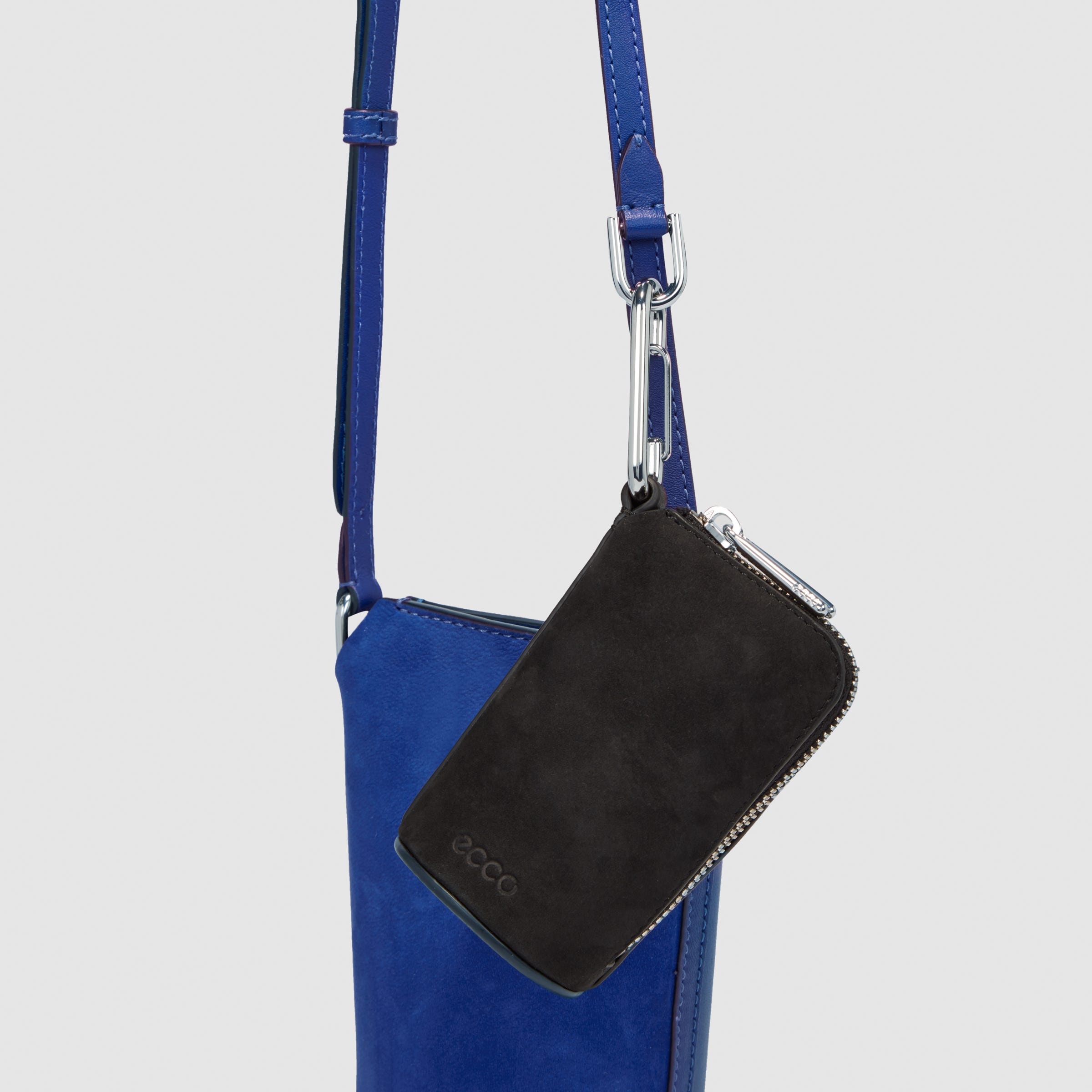 ECCO Pot Bag Hybrid - Blue - Detail-2