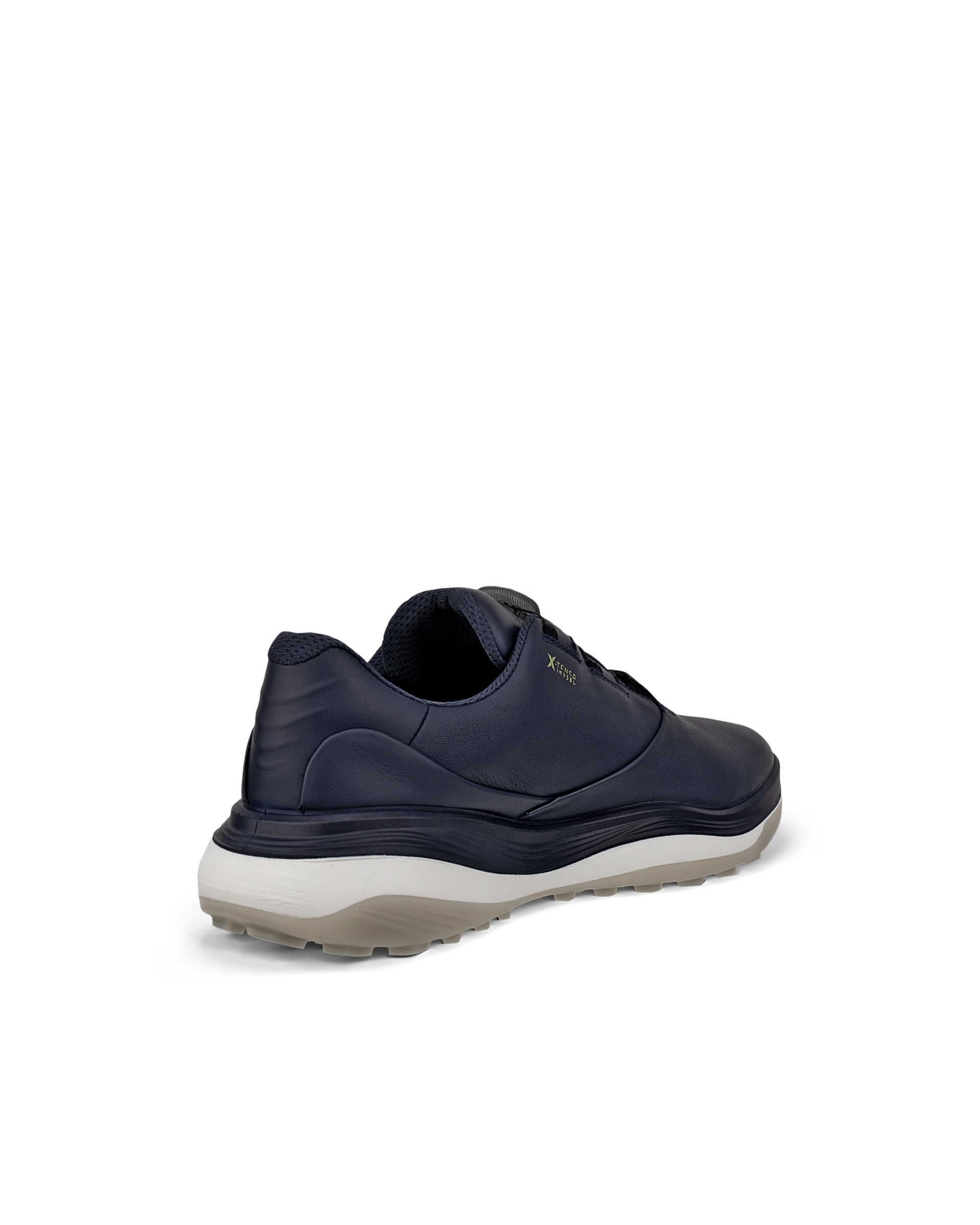 ECCO Golf LT1 BOA Hybrid メンズ レザーウォータープルーフゴルフシューズ - ブルー - Back